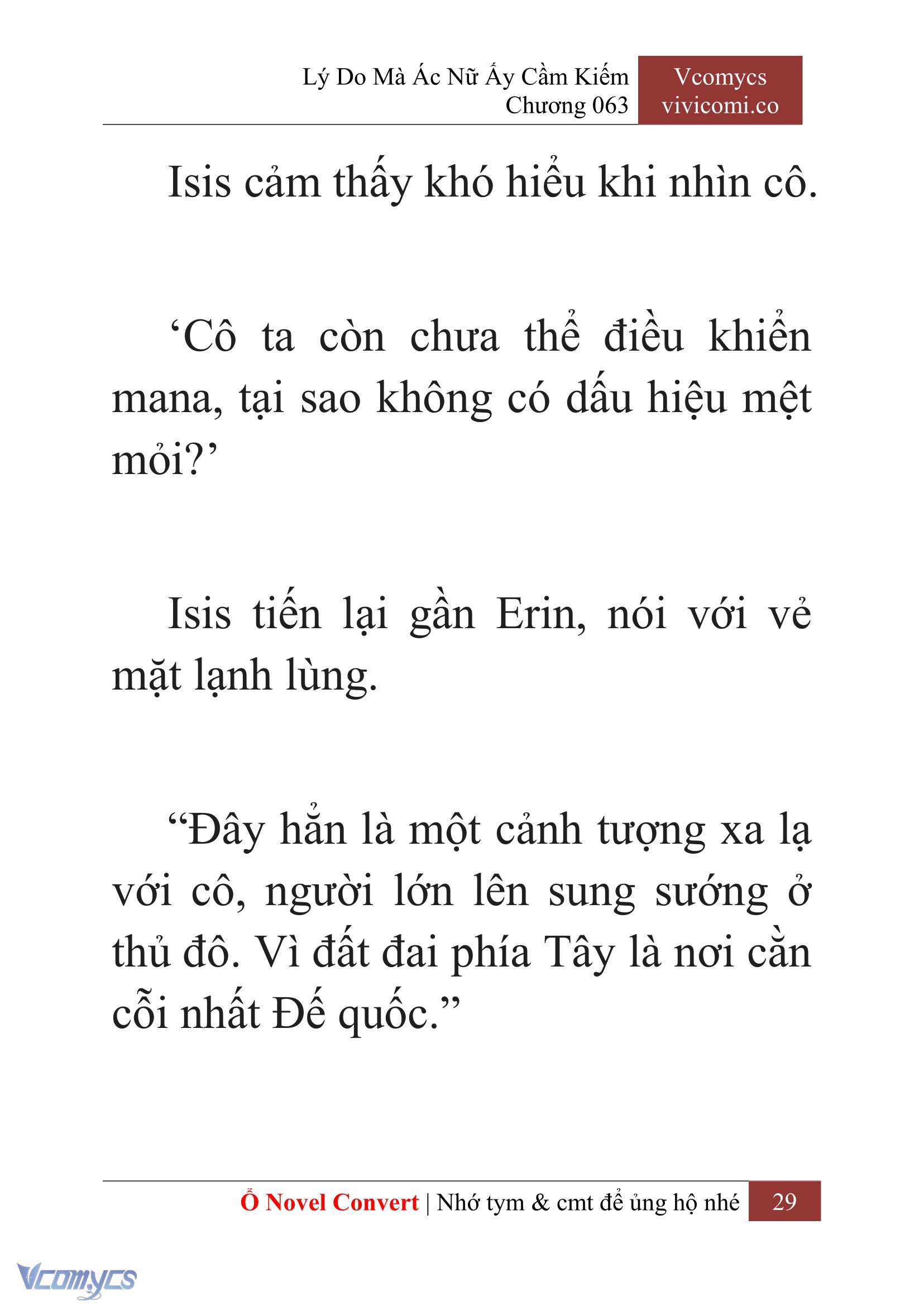 [Novel] Lý Do Mà Ác Nữ Ấy Cầm Kiếm Chapter 63 - Trang 32
