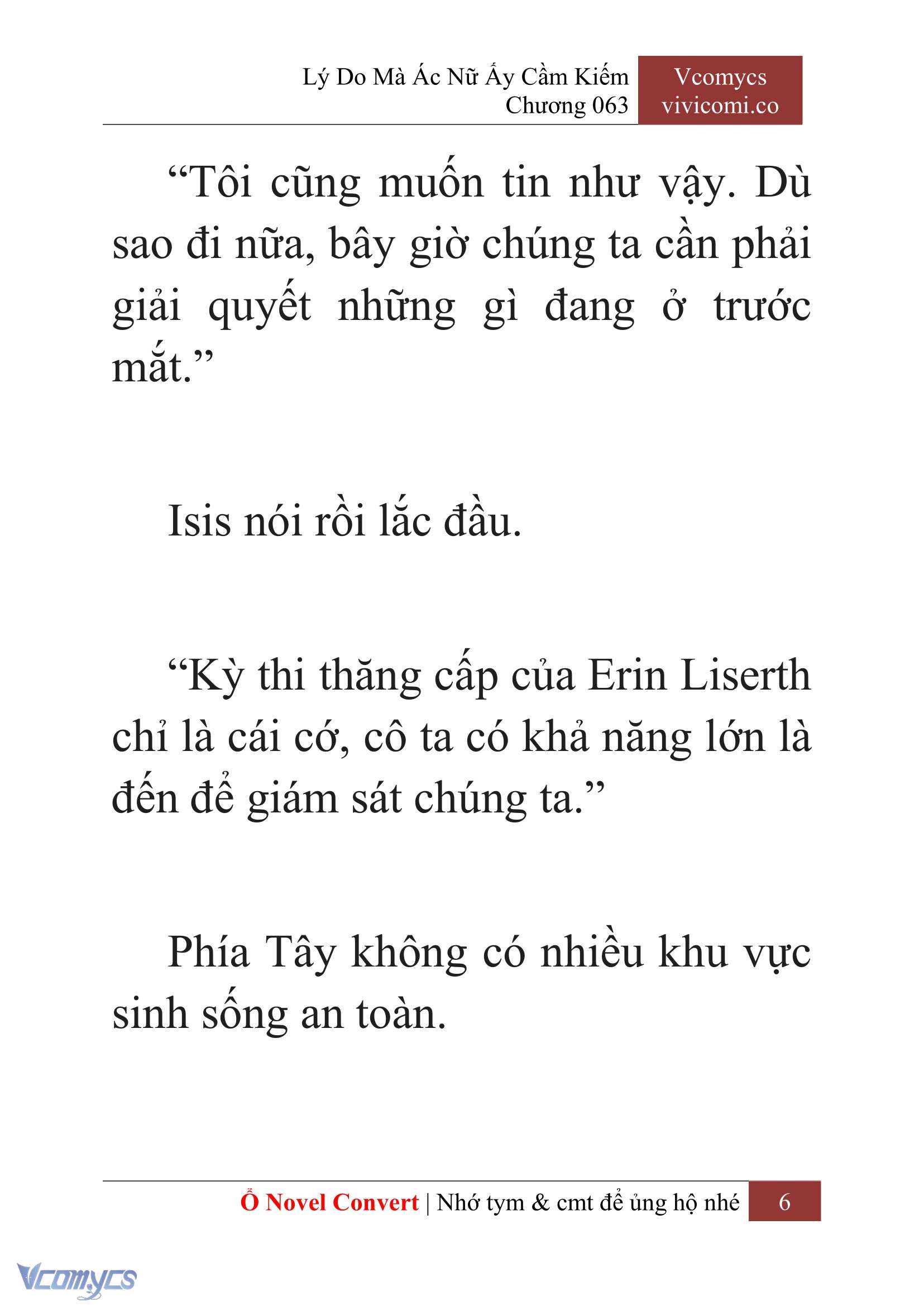 [Novel] Lý Do Mà Ác Nữ Ấy Cầm Kiếm Chapter 63 - Trang 9