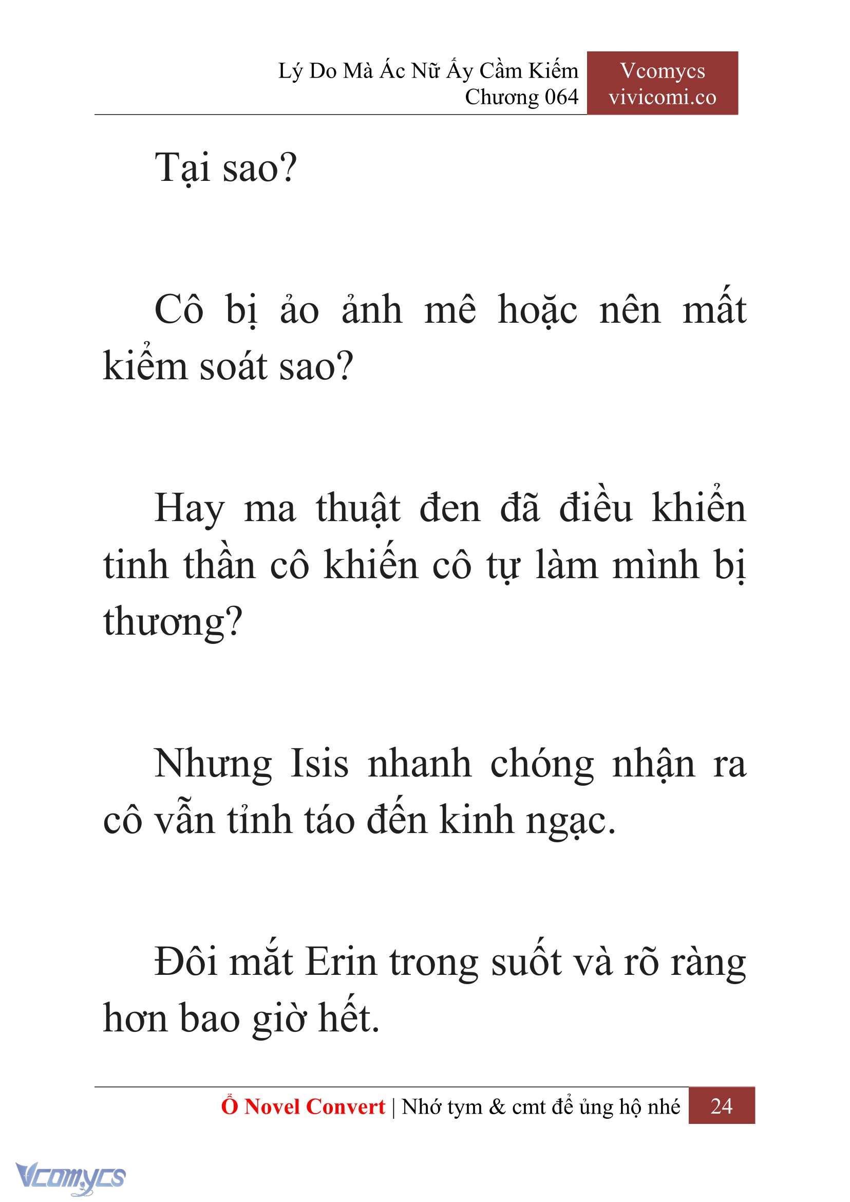 [Novel] Lý Do Mà Ác Nữ Ấy Cầm Kiếm Chapter 64 - Trang 27