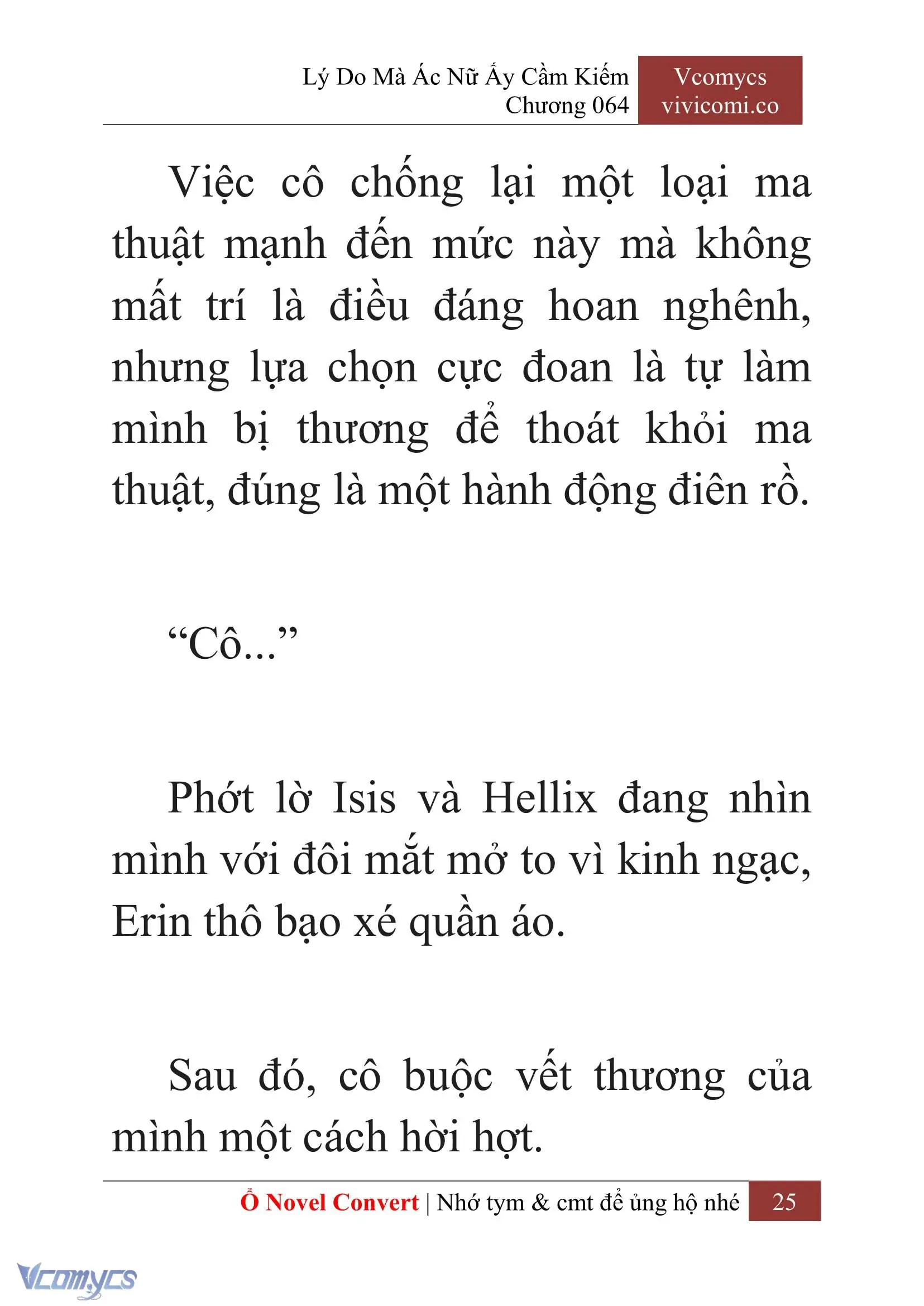 [Novel] Lý Do Mà Ác Nữ Ấy Cầm Kiếm Chapter 64 - Trang 28