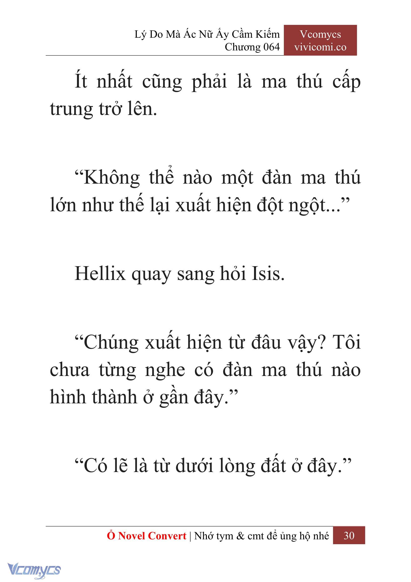 [Novel] Lý Do Mà Ác Nữ Ấy Cầm Kiếm Chapter 64 - Trang 33