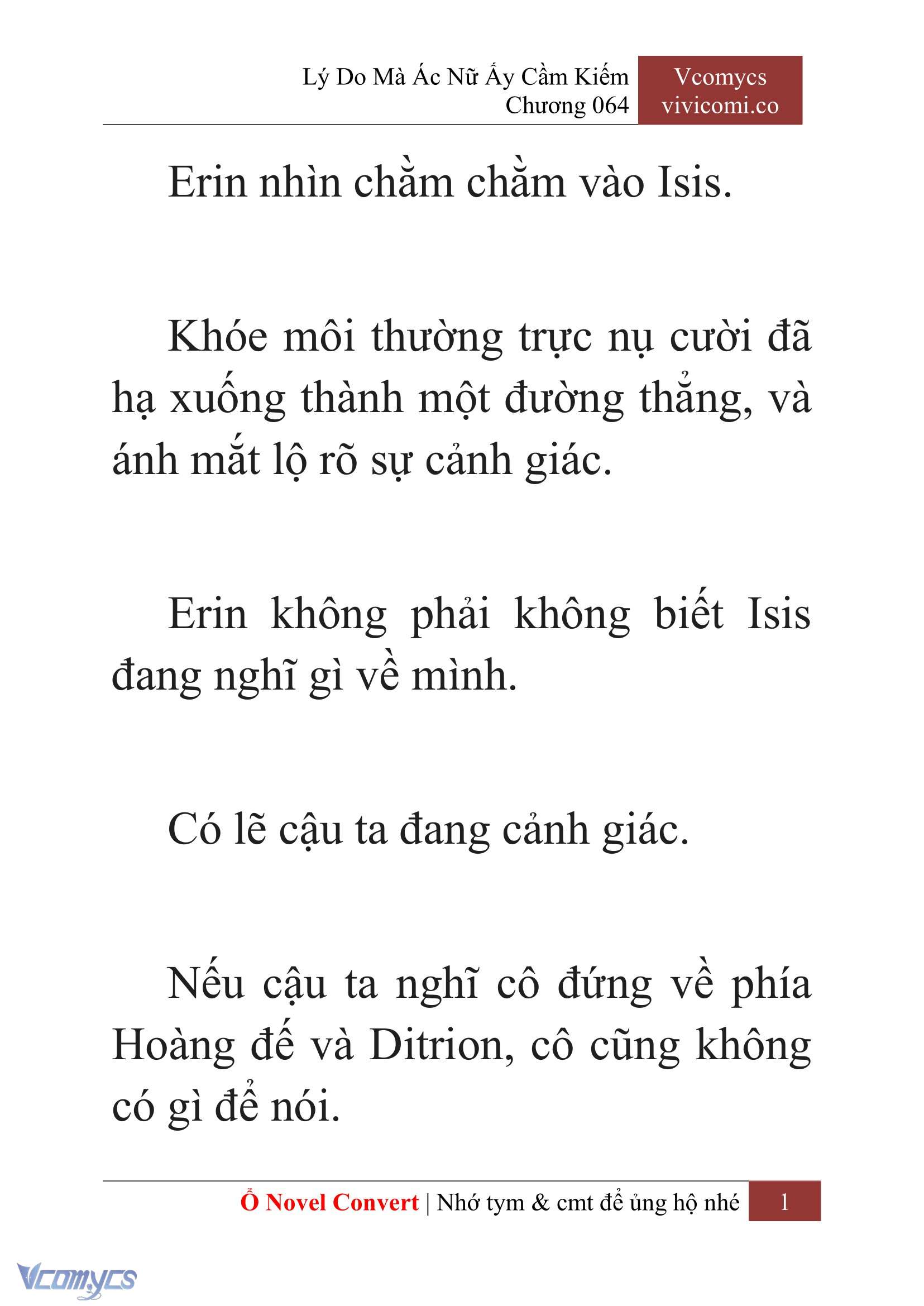 [Novel] Lý Do Mà Ác Nữ Ấy Cầm Kiếm Chapter 64 - Trang 4