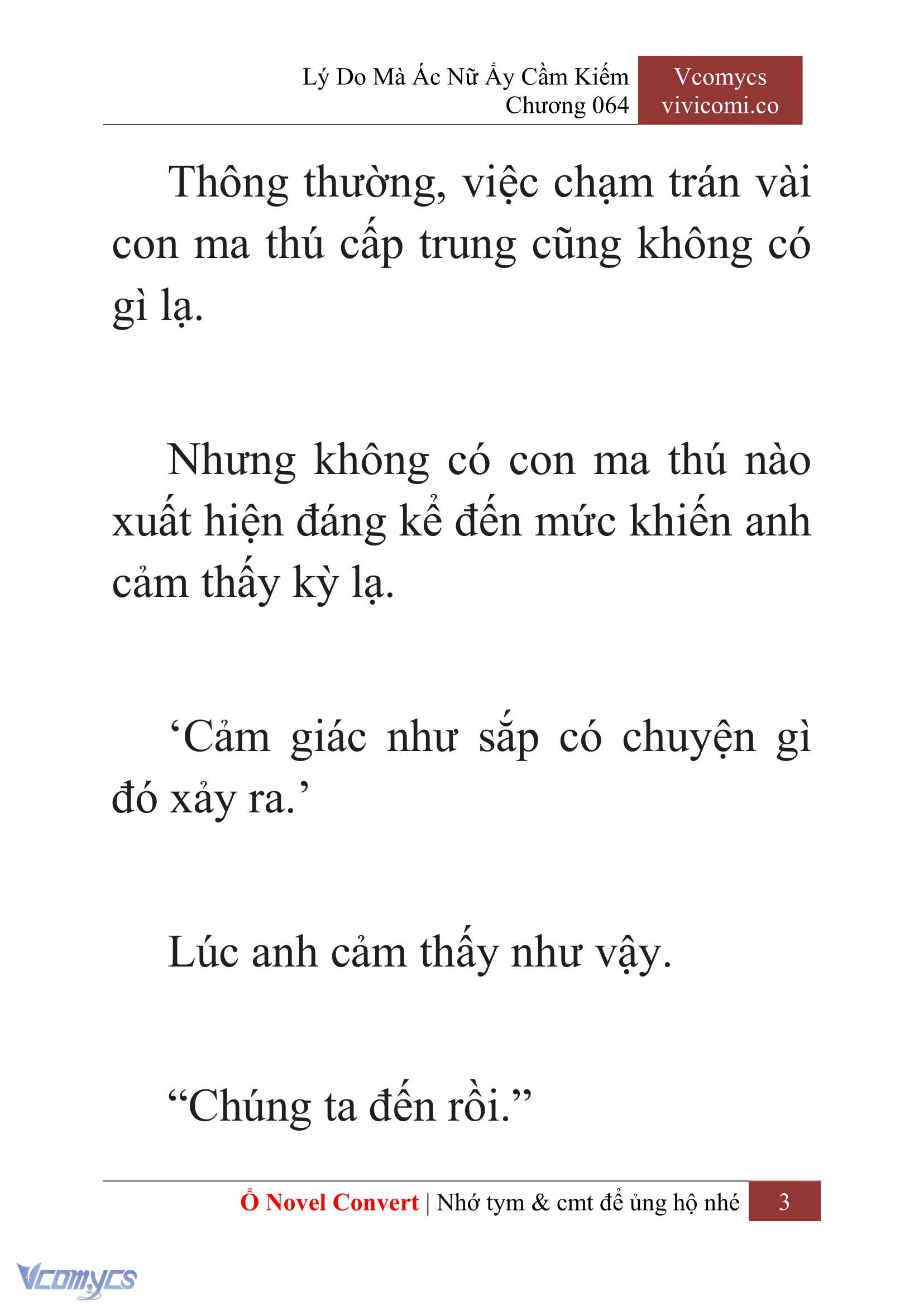 [Novel] Lý Do Mà Ác Nữ Ấy Cầm Kiếm Chapter 64 - Trang 6