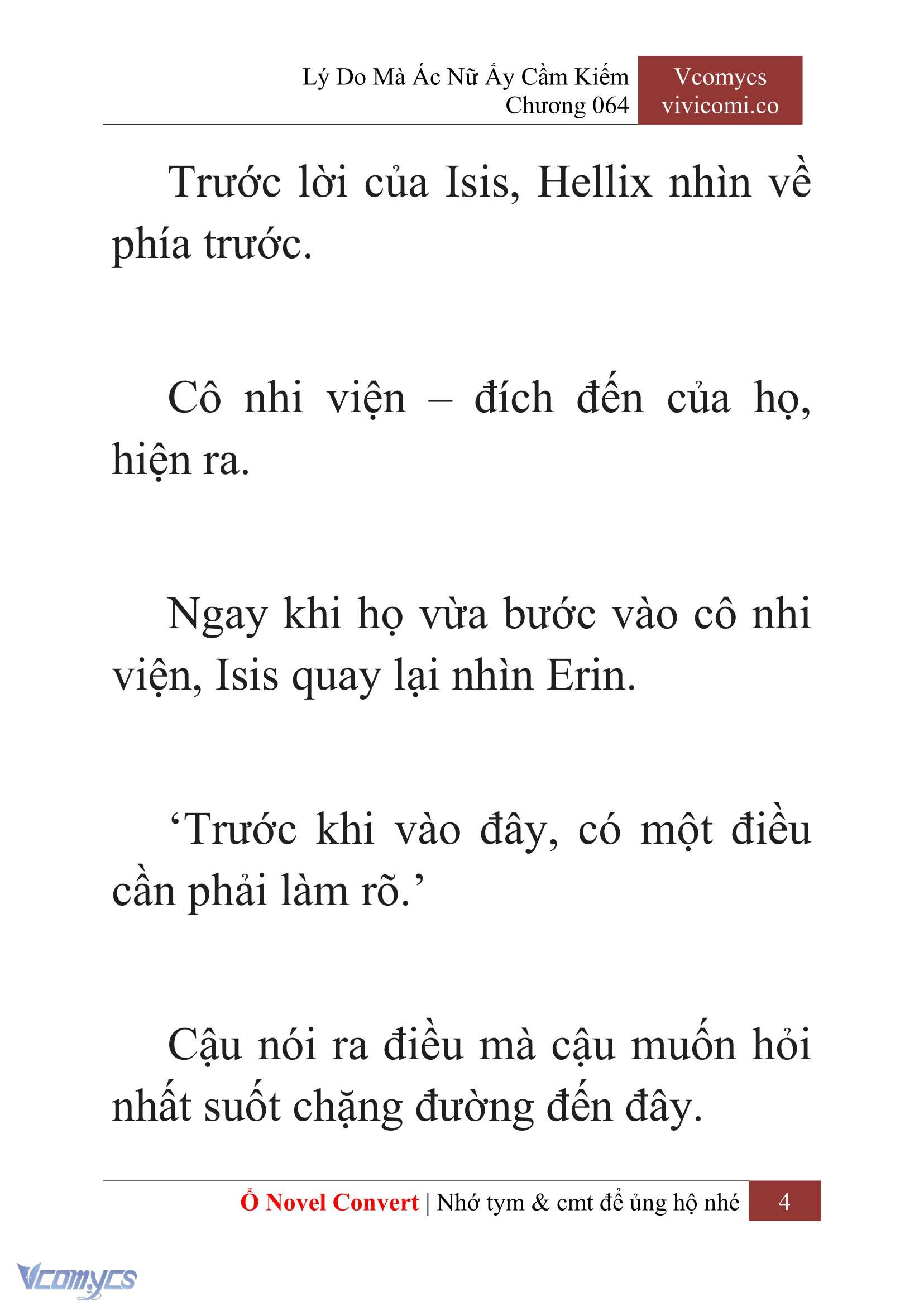 [Novel] Lý Do Mà Ác Nữ Ấy Cầm Kiếm Chapter 64 - Trang 7