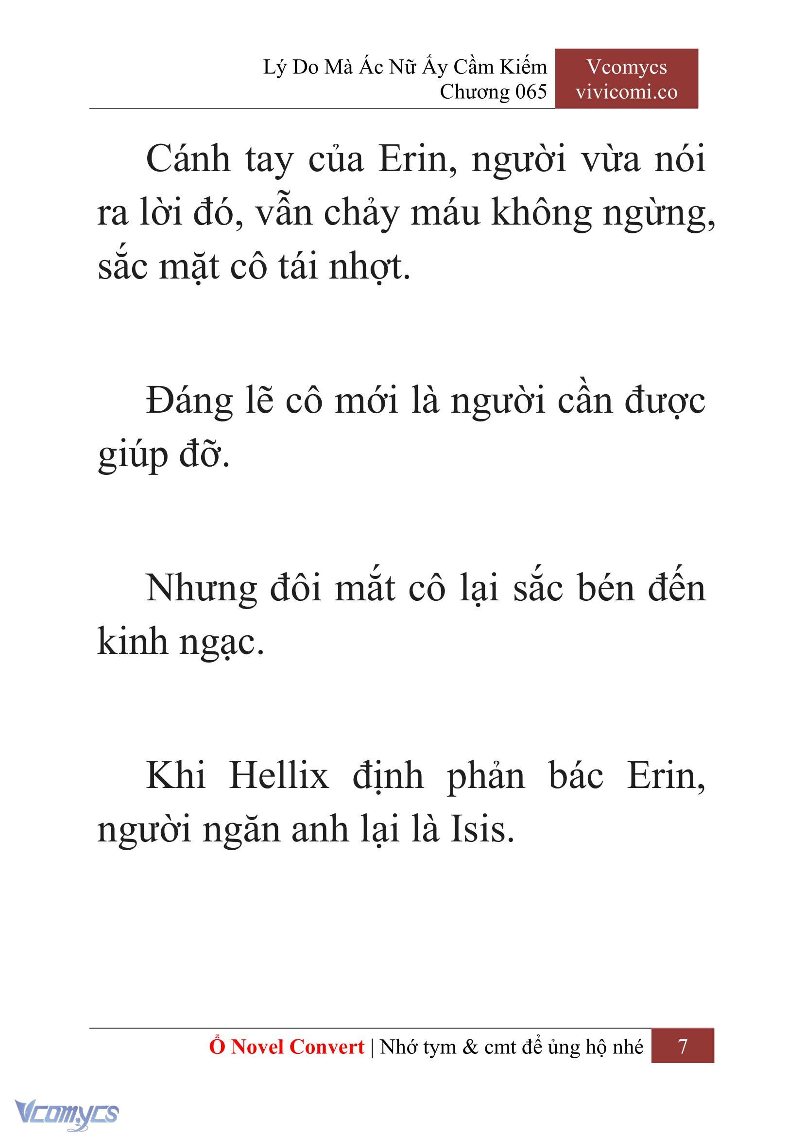 [Novel] Lý Do Mà Ác Nữ Ấy Cầm Kiếm Chapter 65 - Trang 10
