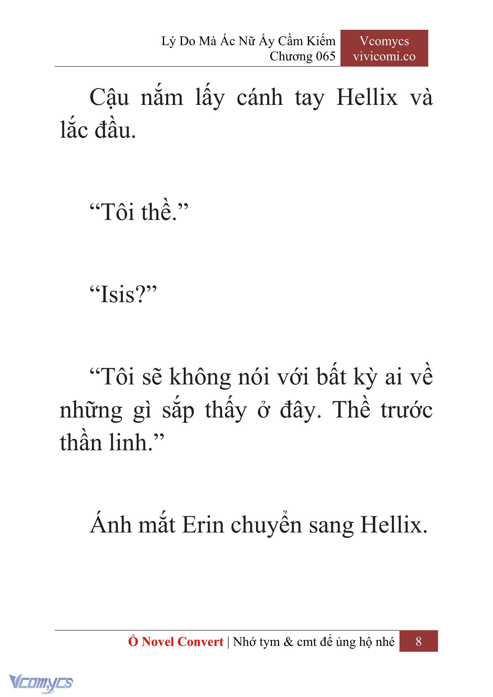 [Novel] Lý Do Mà Ác Nữ Ấy Cầm Kiếm Chapter 65 - Trang 11