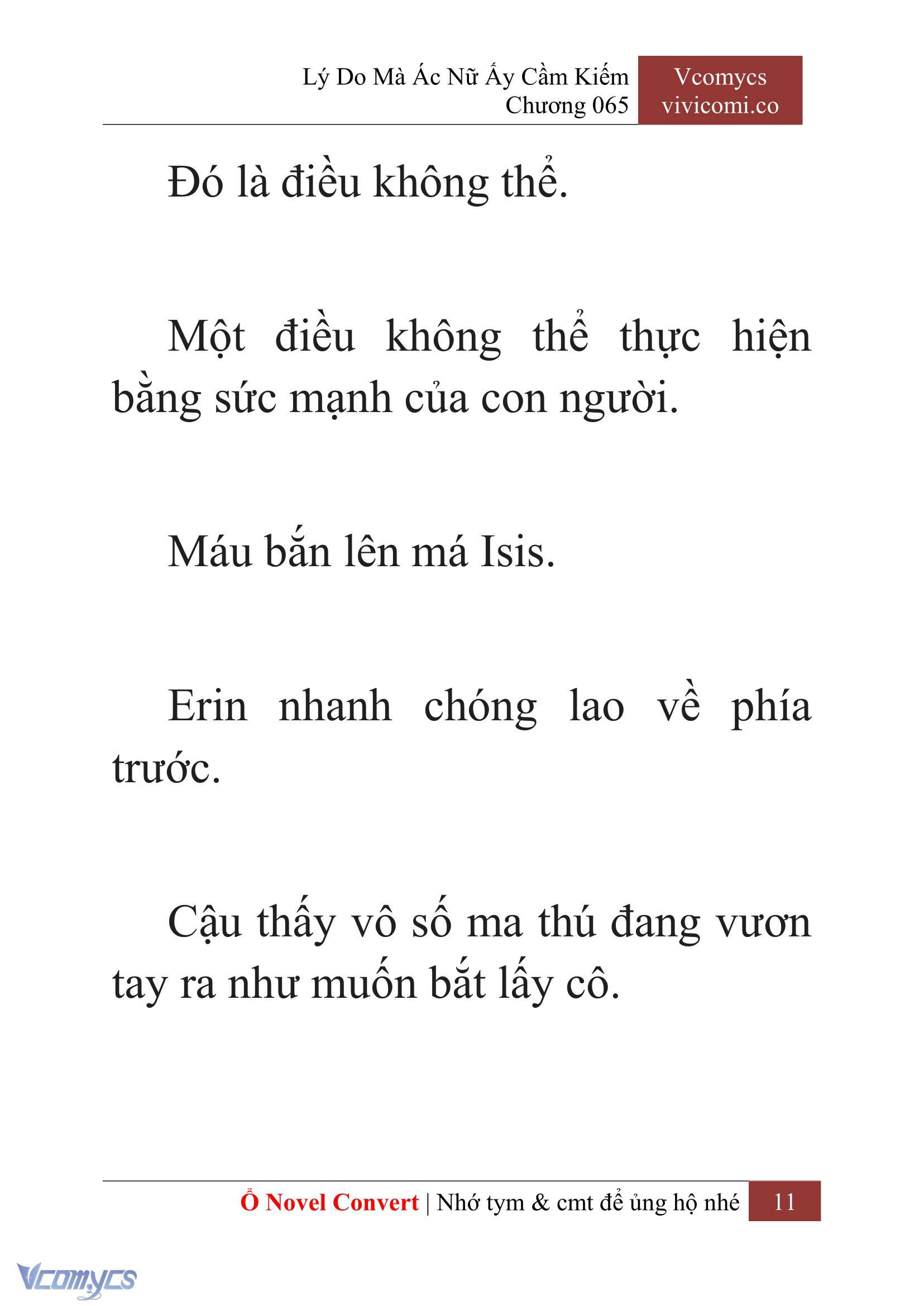 [Novel] Lý Do Mà Ác Nữ Ấy Cầm Kiếm Chapter 65 - Trang 14