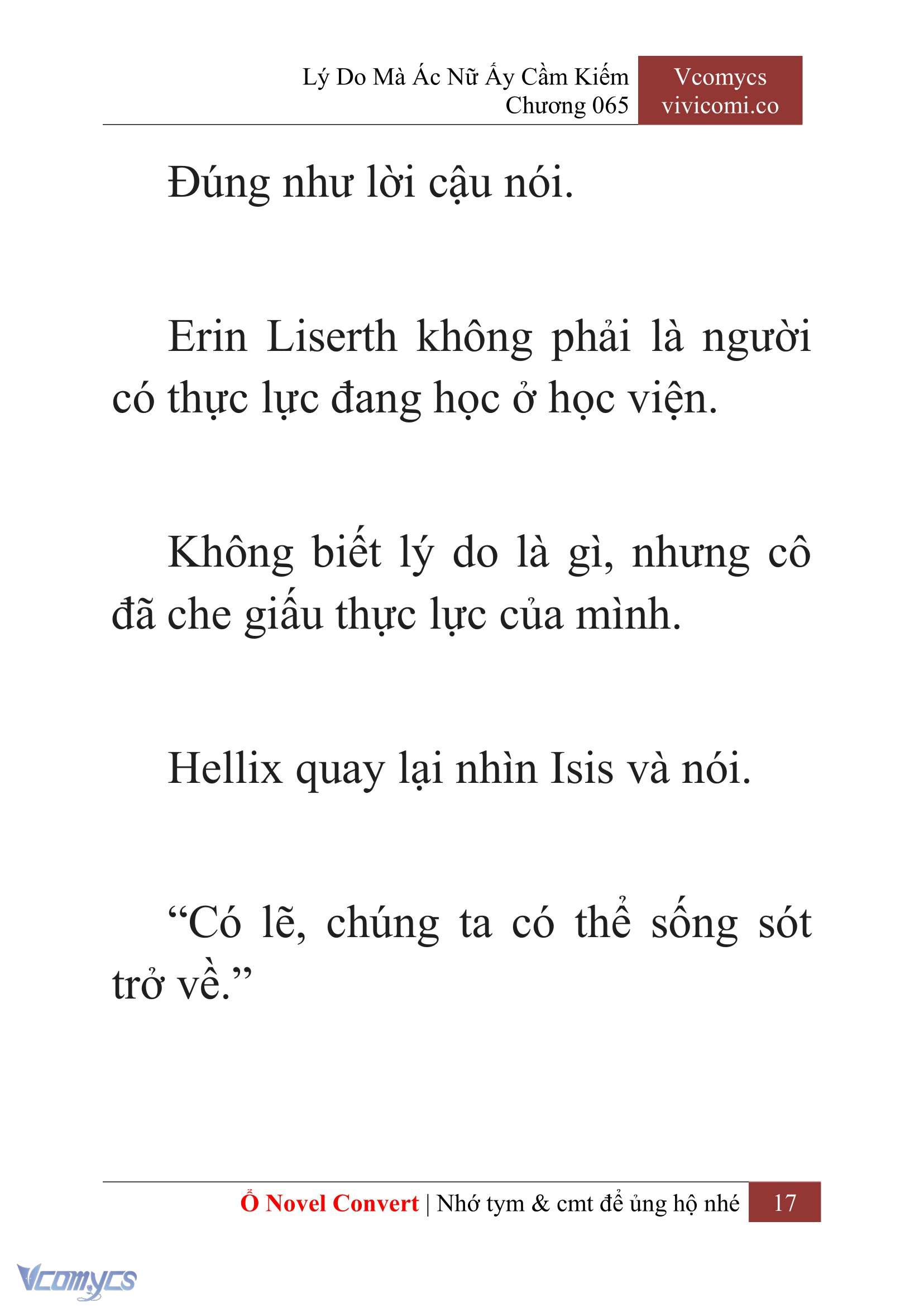 [Novel] Lý Do Mà Ác Nữ Ấy Cầm Kiếm Chapter 65 - Trang 20