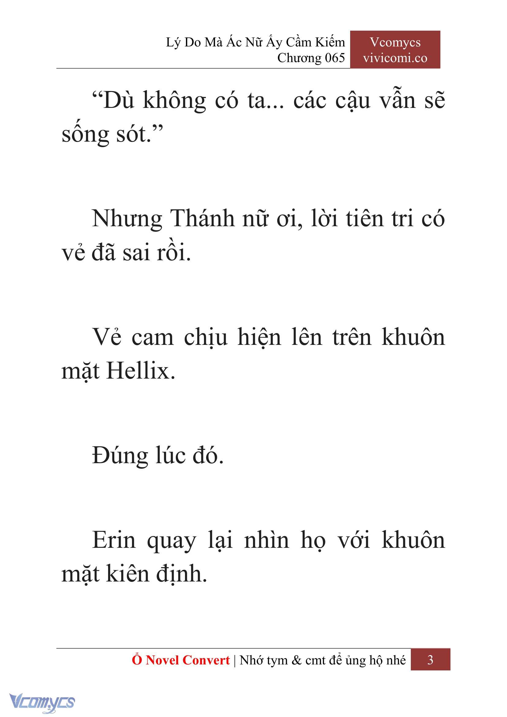 [Novel] Lý Do Mà Ác Nữ Ấy Cầm Kiếm Chapter 65 - Trang 6