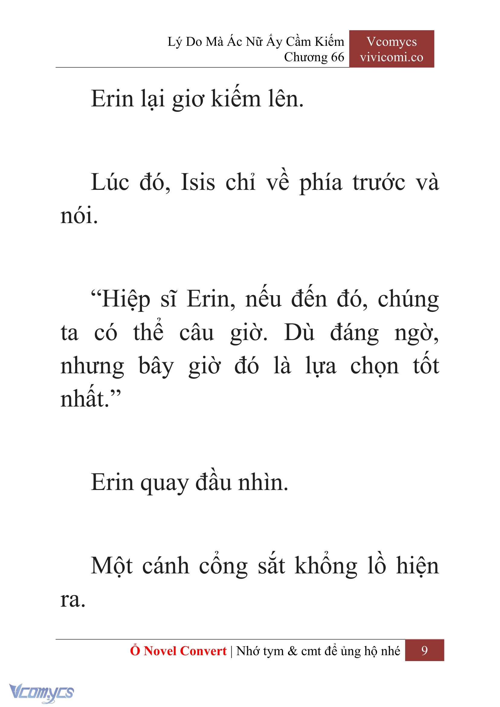 [Novel] Lý Do Mà Ác Nữ Ấy Cầm Kiếm Chapter 66 - Trang 12
