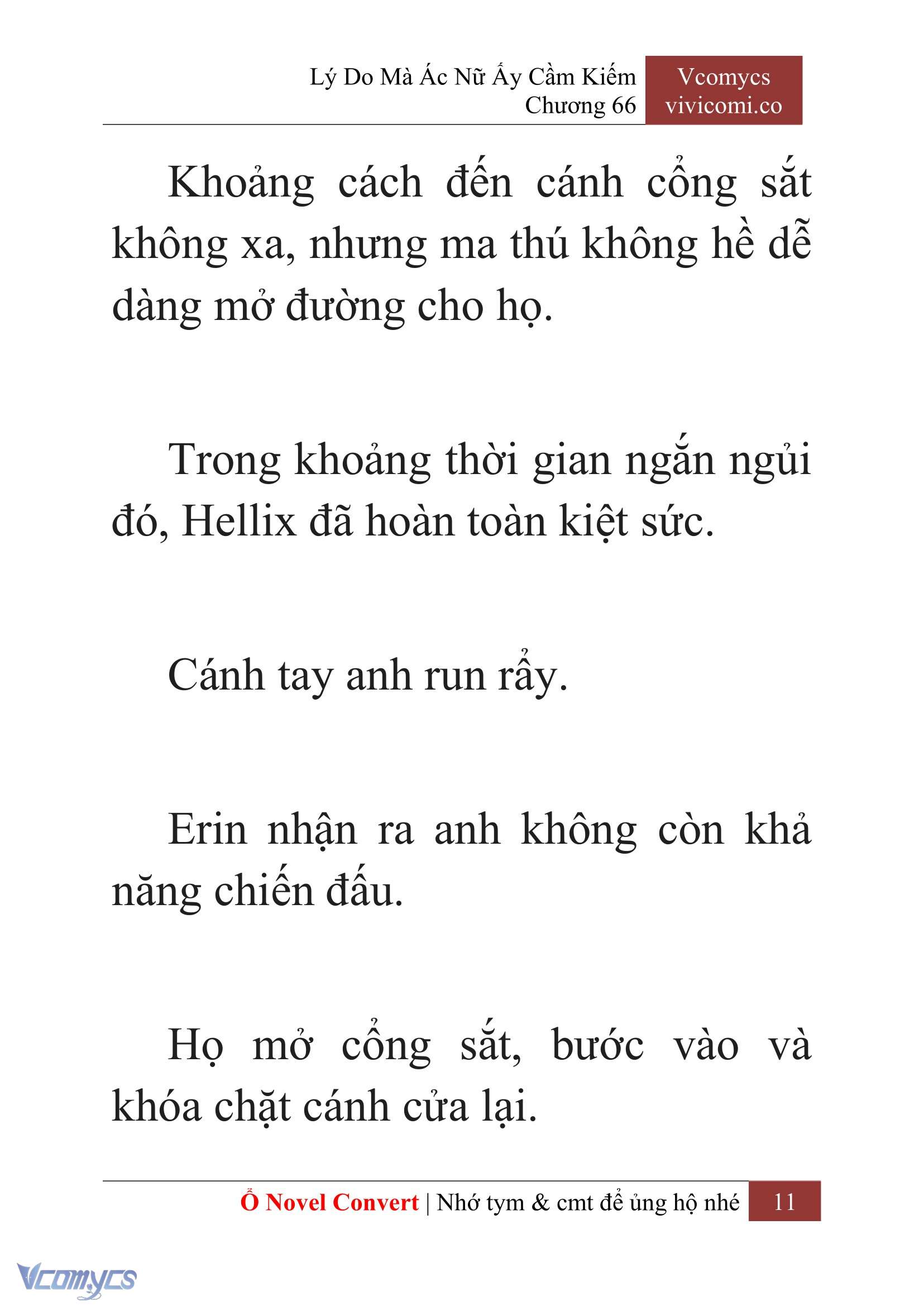 [Novel] Lý Do Mà Ác Nữ Ấy Cầm Kiếm Chapter 66 - Trang 14