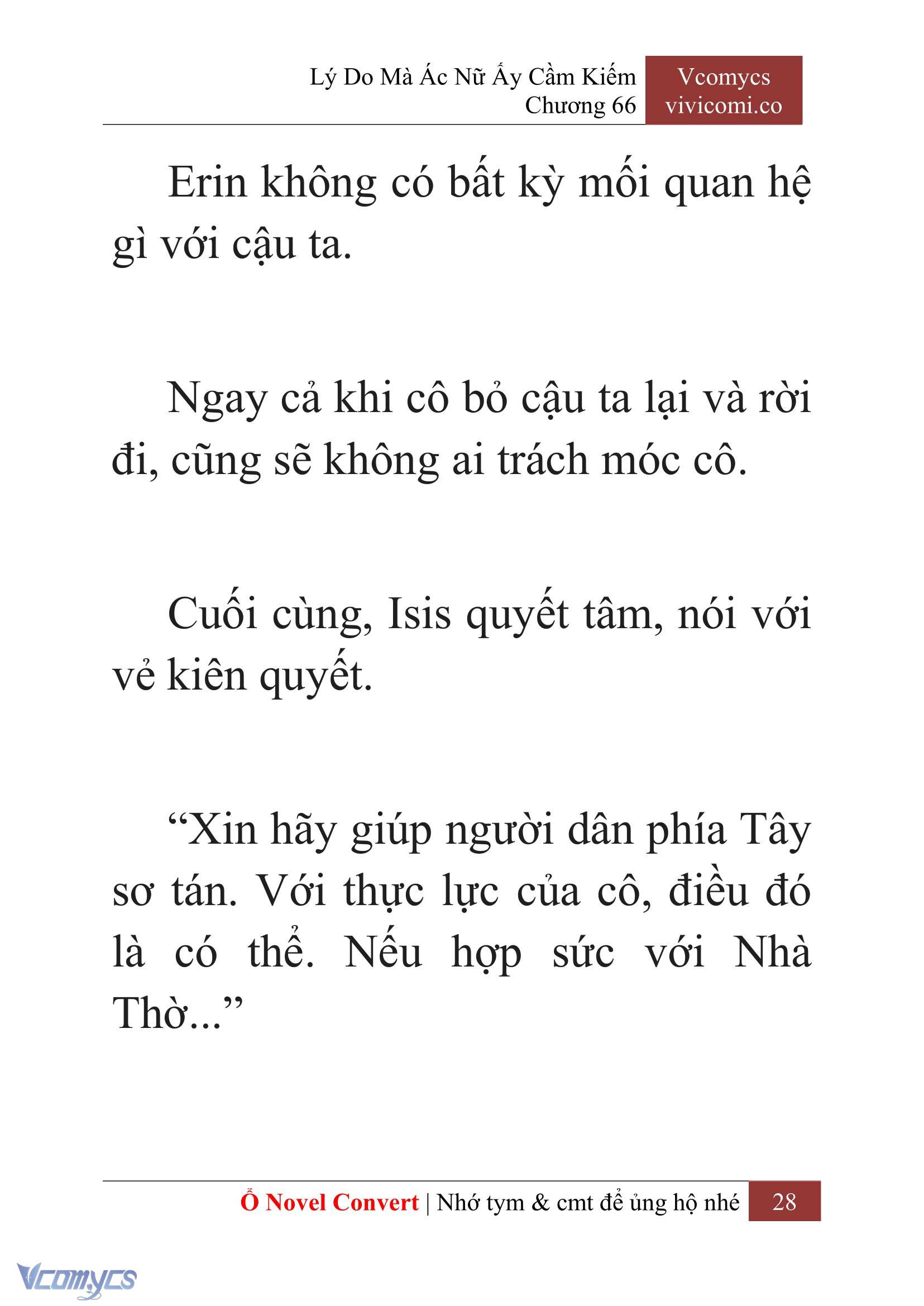 [Novel] Lý Do Mà Ác Nữ Ấy Cầm Kiếm Chapter 66 - Trang 31