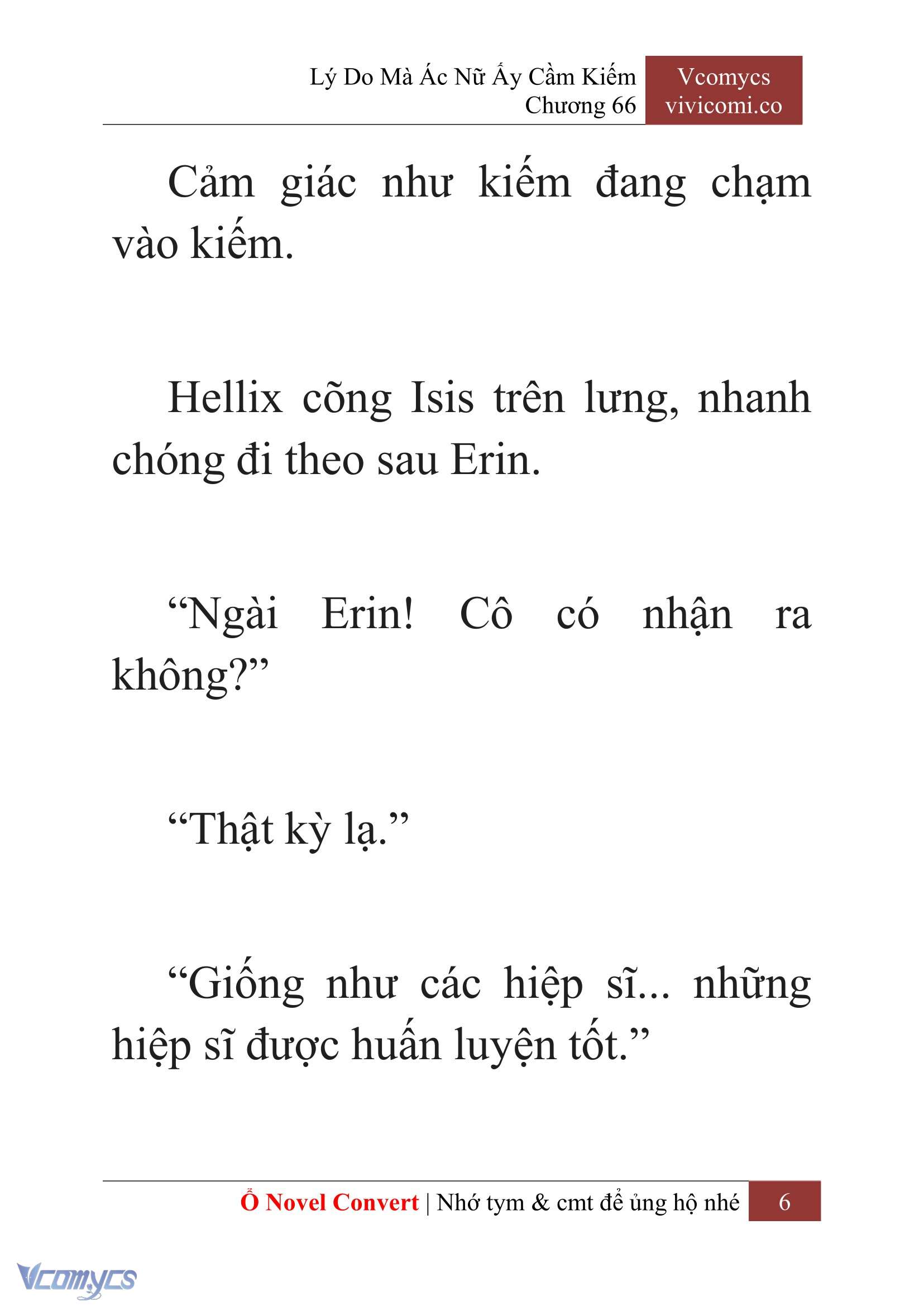 [Novel] Lý Do Mà Ác Nữ Ấy Cầm Kiếm Chapter 66 - Trang 9