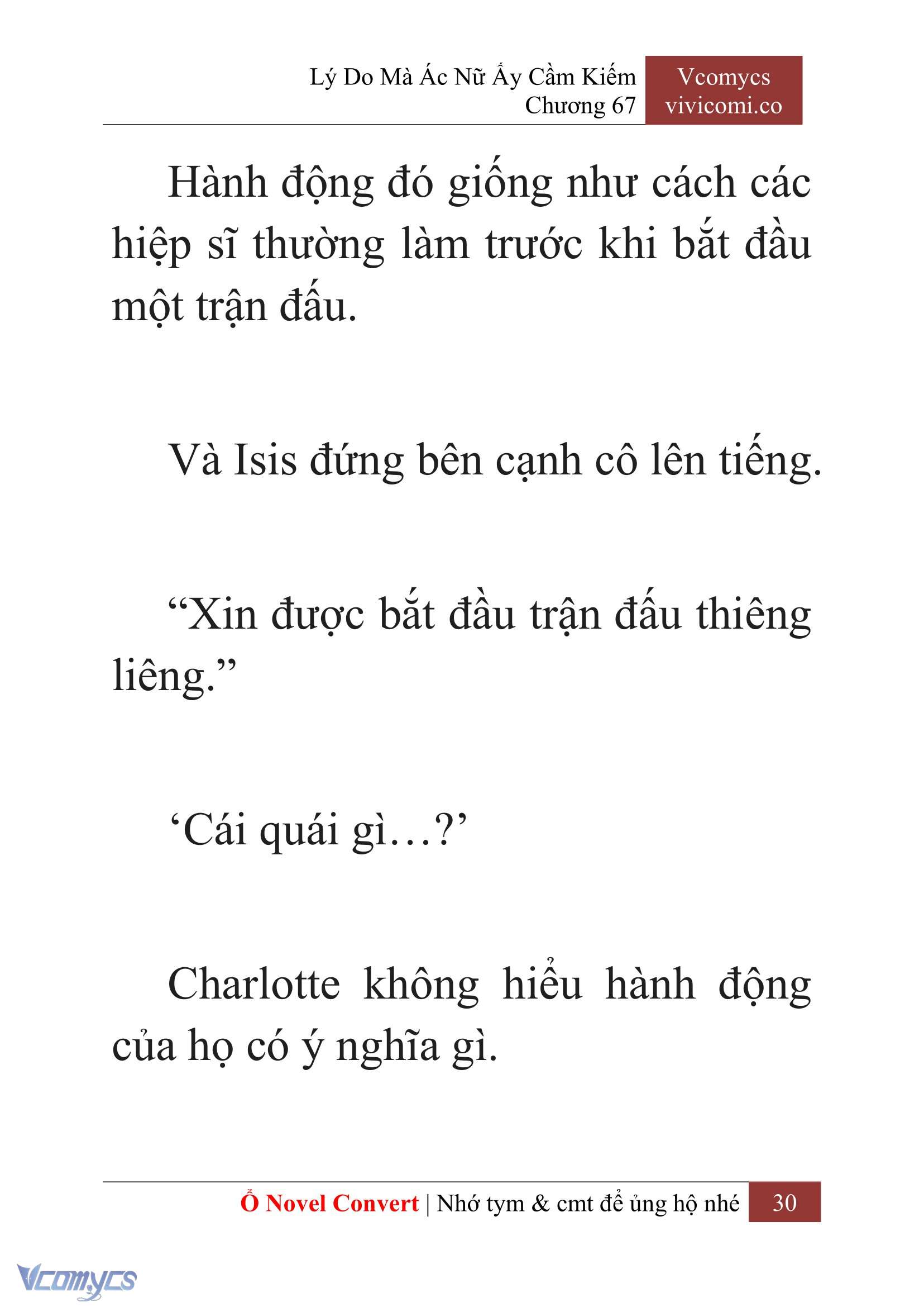 [Novel] Lý Do Mà Ác Nữ Ấy Cầm Kiếm Chapter 67 - Trang 33
