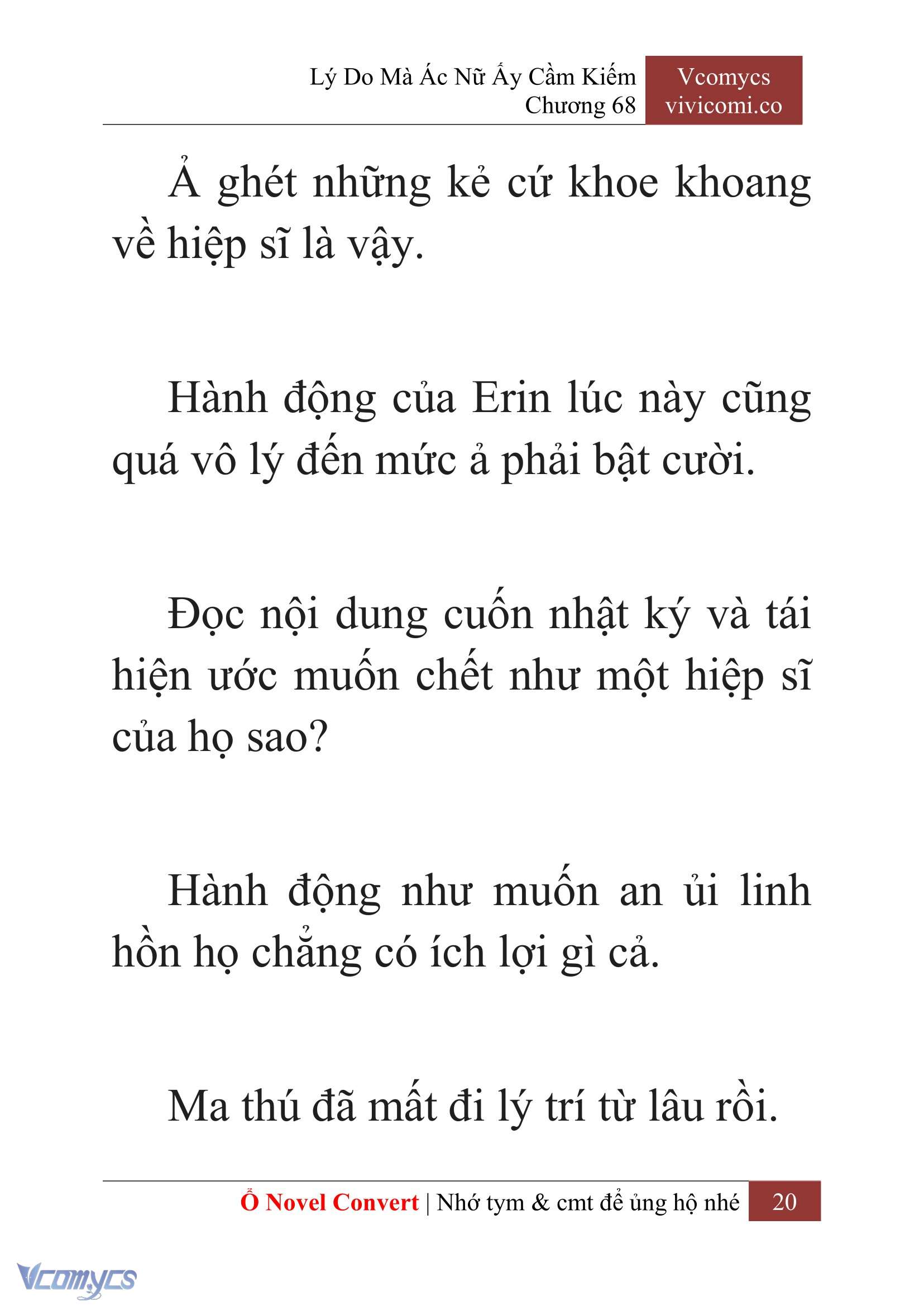 [Novel] Lý Do Mà Ác Nữ Ấy Cầm Kiếm Chapter 68 - Trang 23