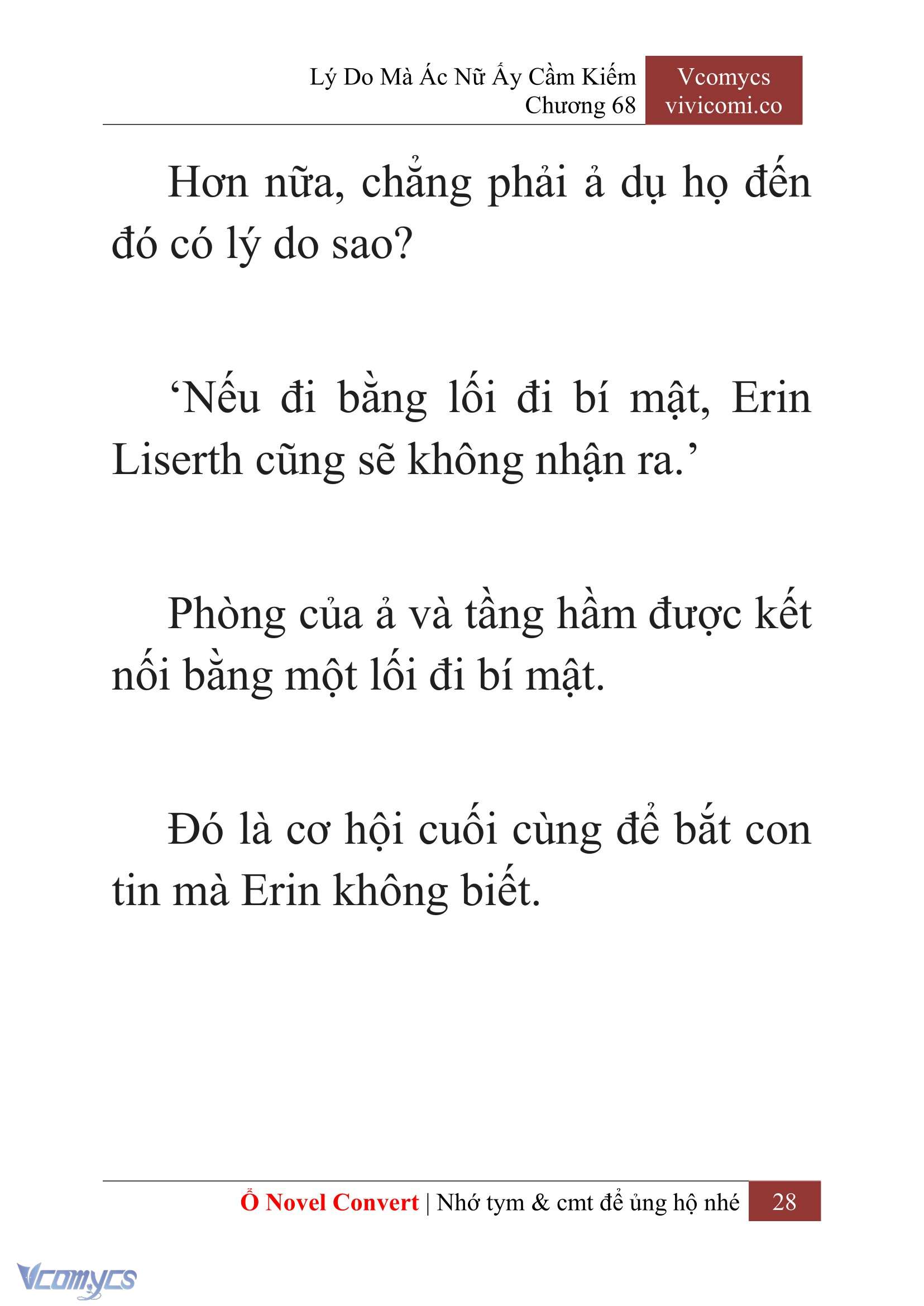 [Novel] Lý Do Mà Ác Nữ Ấy Cầm Kiếm Chapter 68 - Trang 31