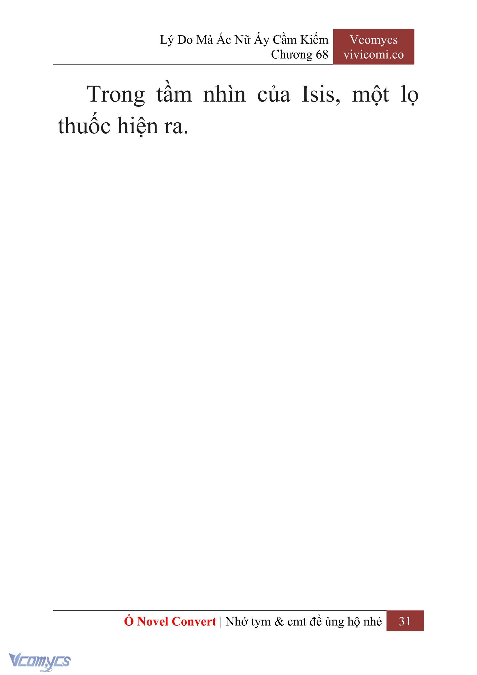 [Novel] Lý Do Mà Ác Nữ Ấy Cầm Kiếm Chapter 68 - Trang 34