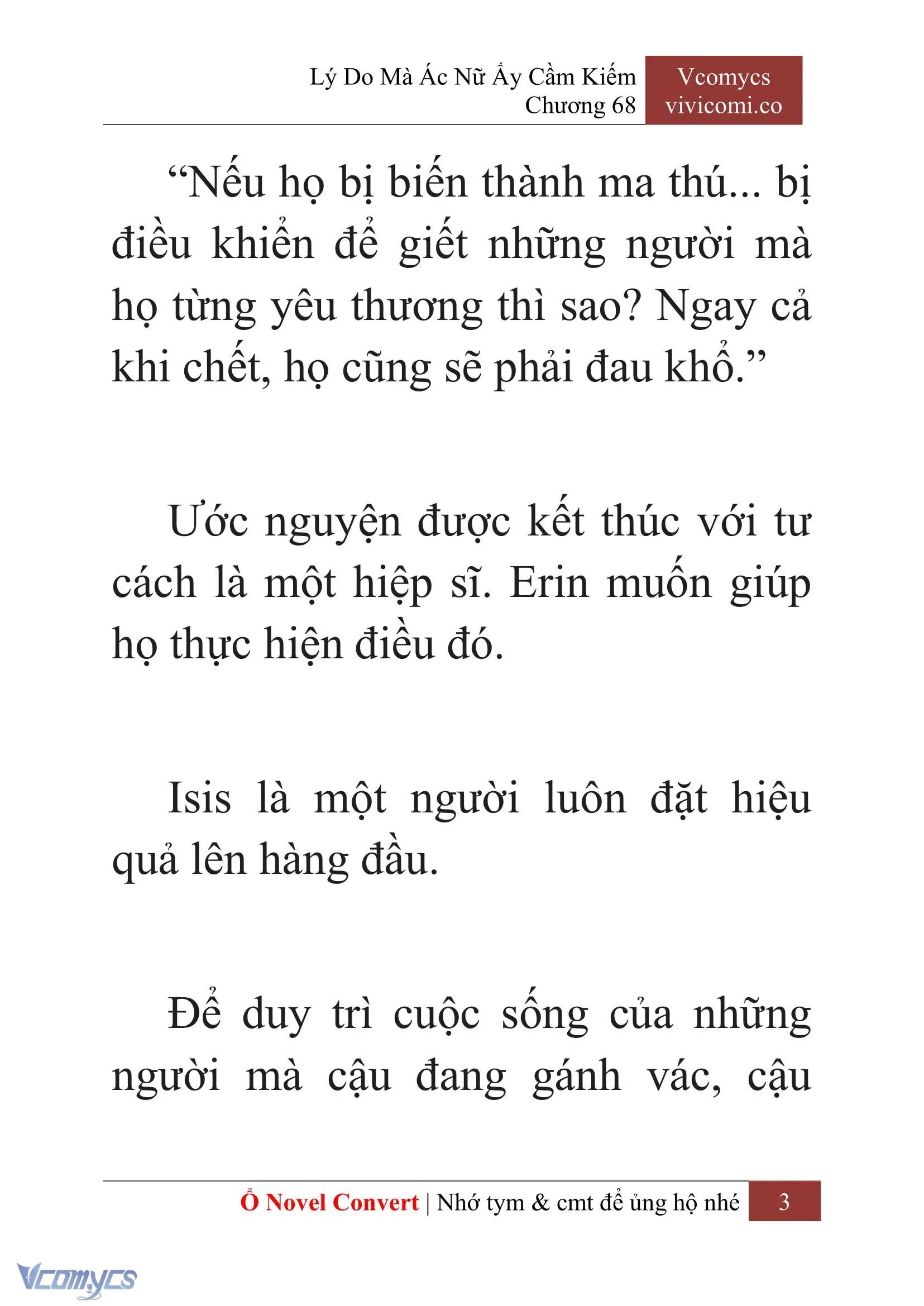 [Novel] Lý Do Mà Ác Nữ Ấy Cầm Kiếm Chapter 68 - Trang 6