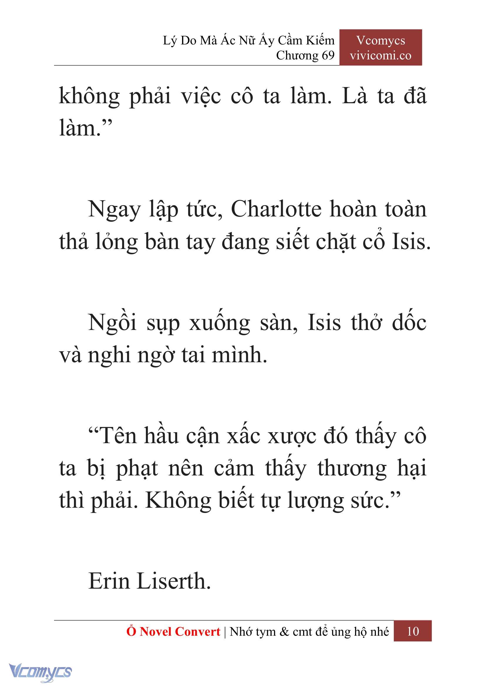 [Novel] Lý Do Mà Ác Nữ Ấy Cầm Kiếm Chapter 69 - Trang 13
