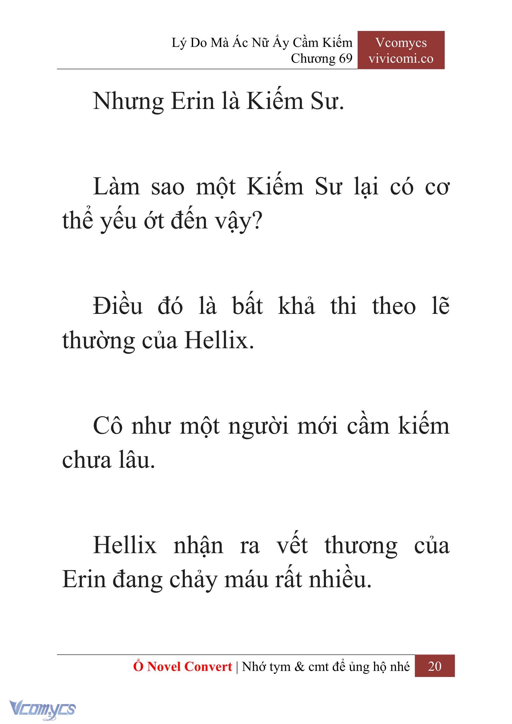 [Novel] Lý Do Mà Ác Nữ Ấy Cầm Kiếm Chapter 69 - Trang 23