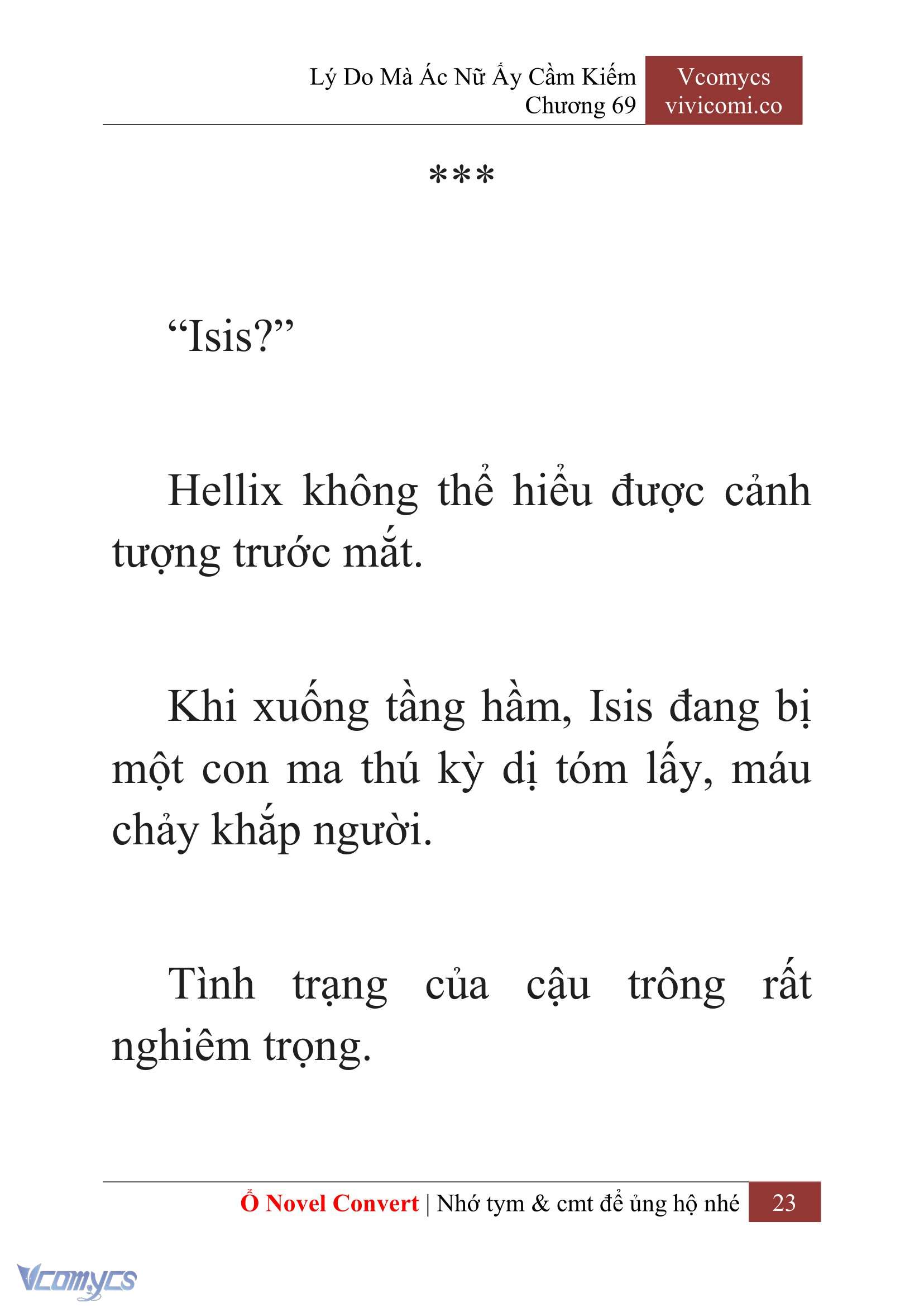 [Novel] Lý Do Mà Ác Nữ Ấy Cầm Kiếm Chapter 69 - Trang 26