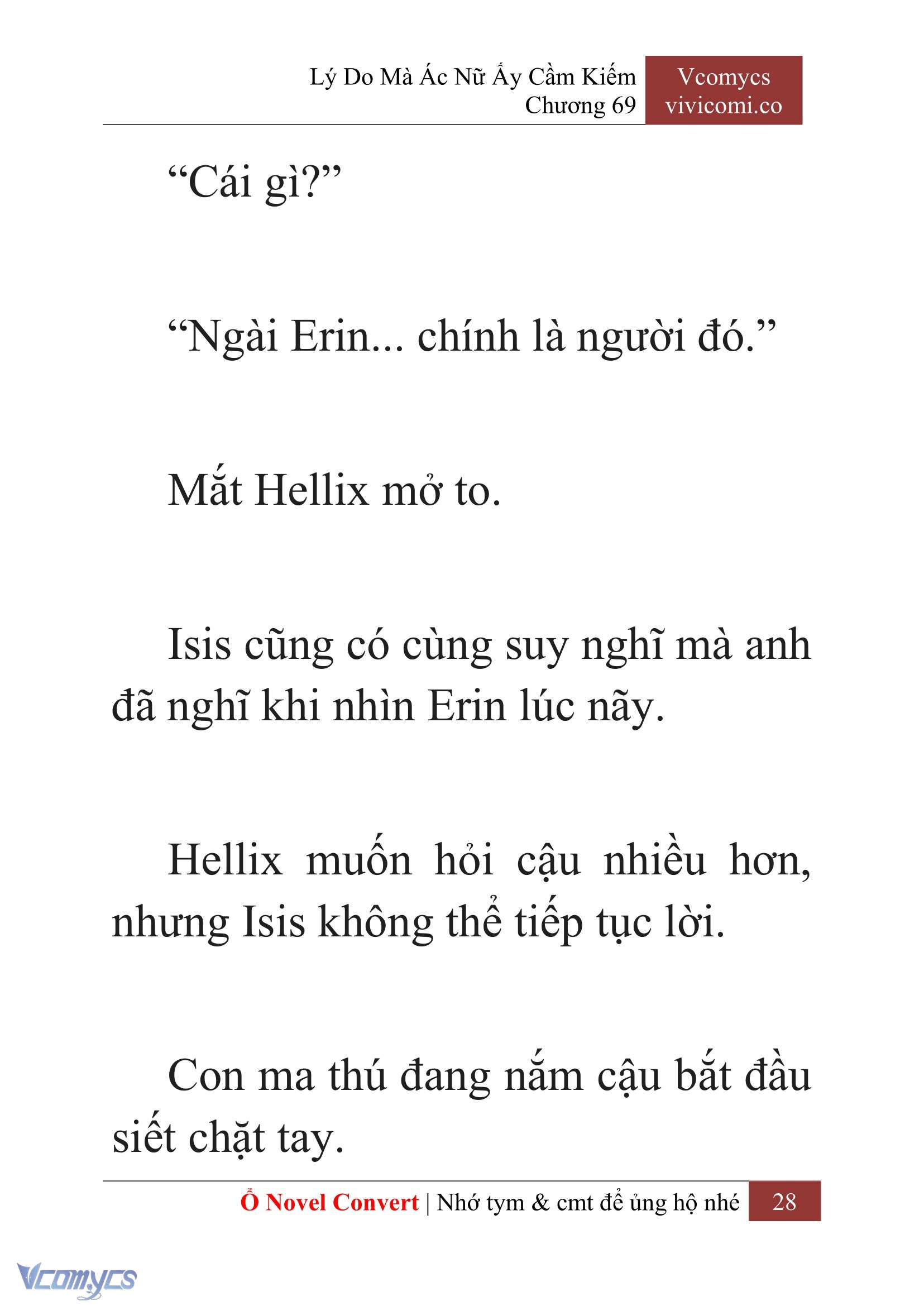 [Novel] Lý Do Mà Ác Nữ Ấy Cầm Kiếm Chapter 69 - Trang 31