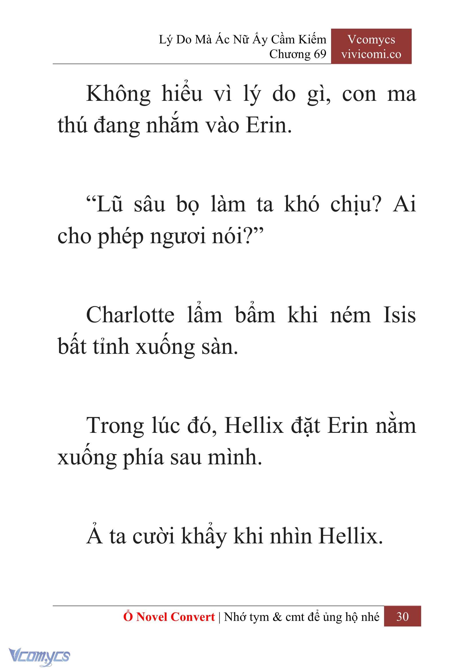 [Novel] Lý Do Mà Ác Nữ Ấy Cầm Kiếm Chapter 69 - Trang 33