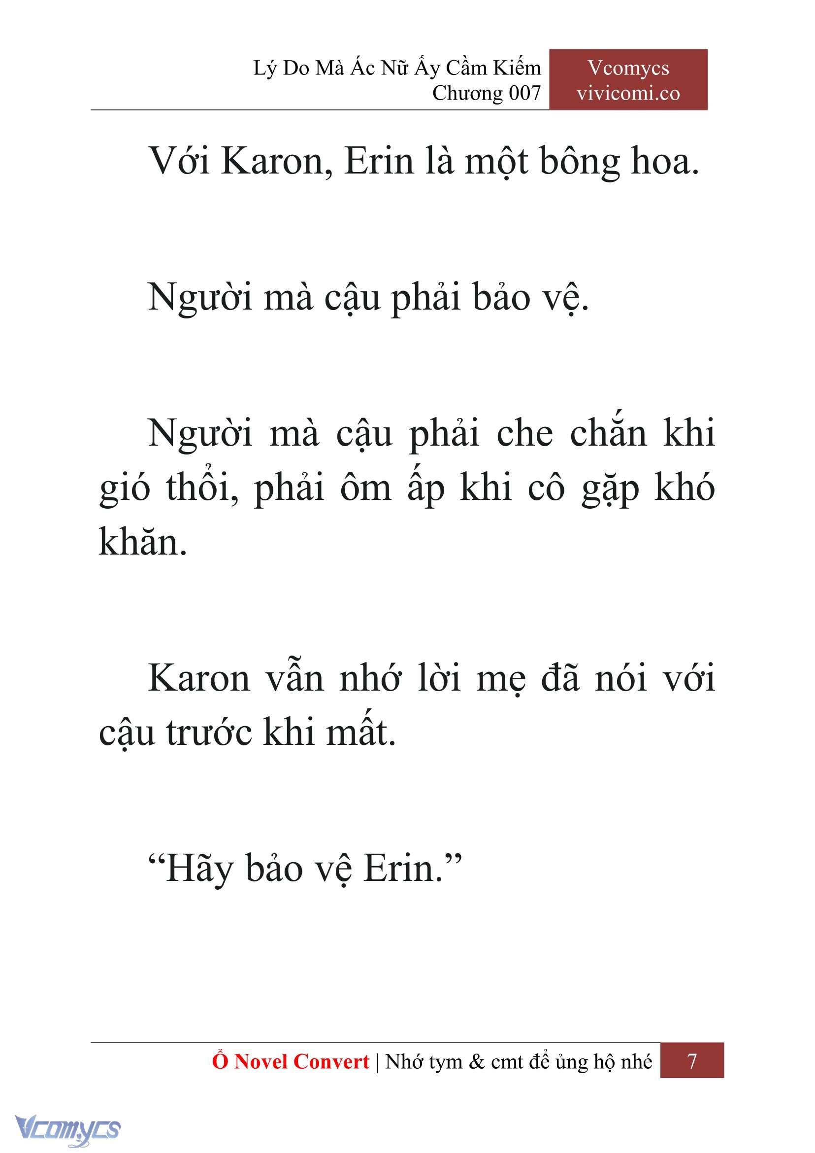 [Novel] Lý Do Mà Ác Nữ Ấy Cầm Kiếm Chapter 7 - Trang 9