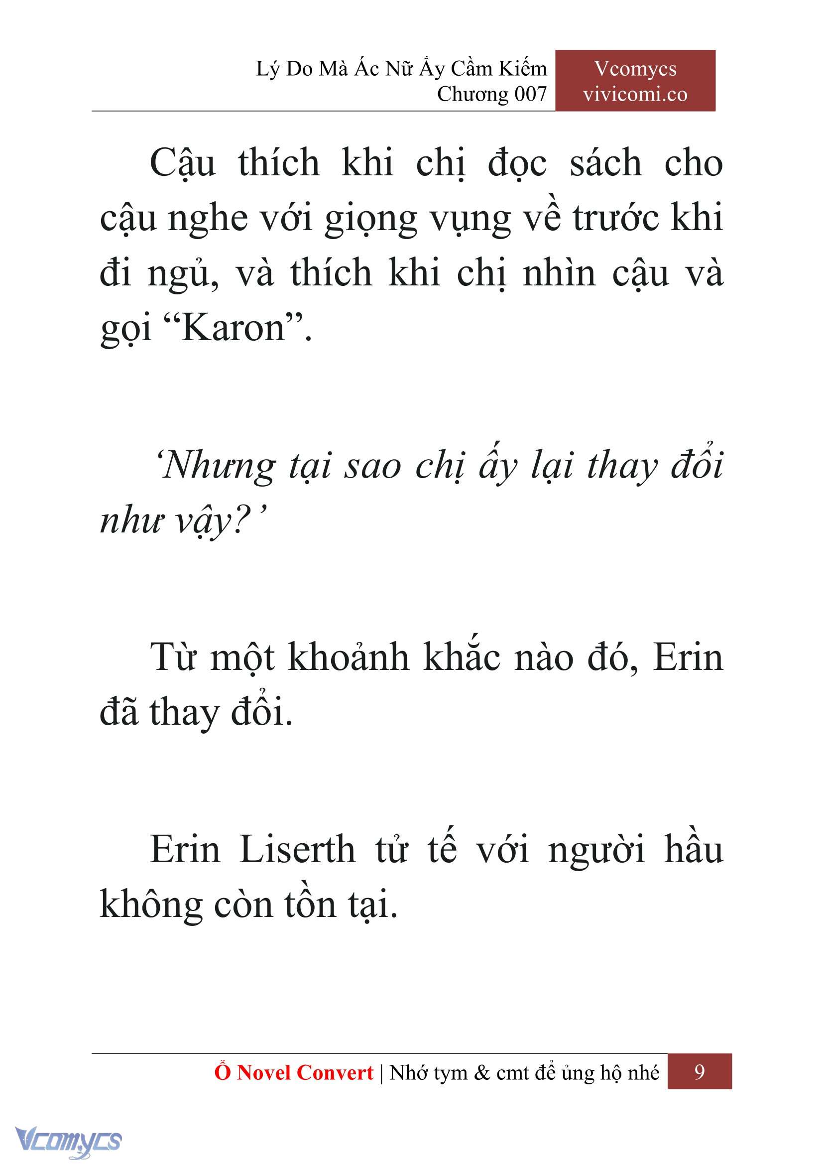 [Novel] Lý Do Mà Ác Nữ Ấy Cầm Kiếm Chapter 7 - Trang 11