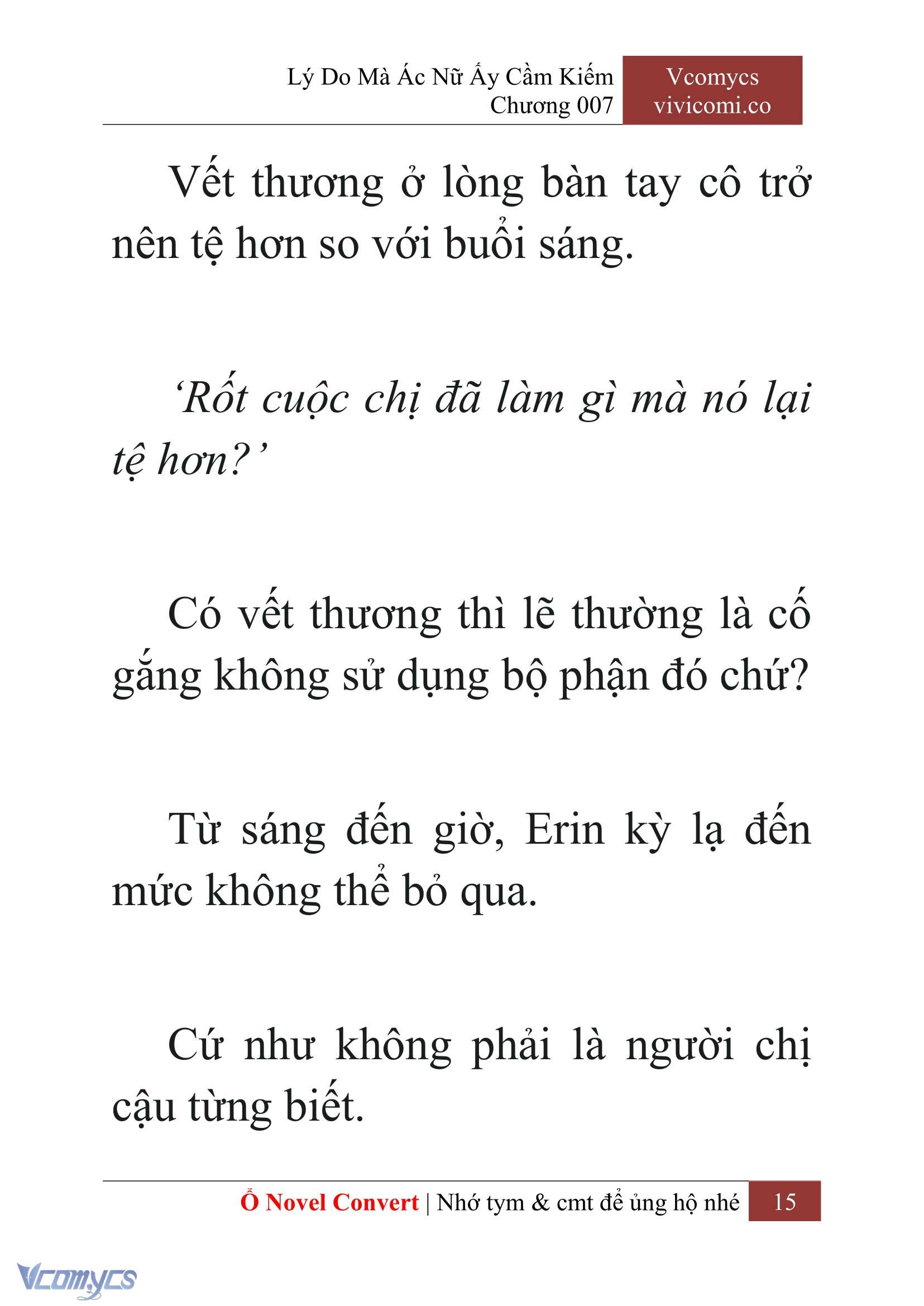 [Novel] Lý Do Mà Ác Nữ Ấy Cầm Kiếm Chapter 7 - Trang 17