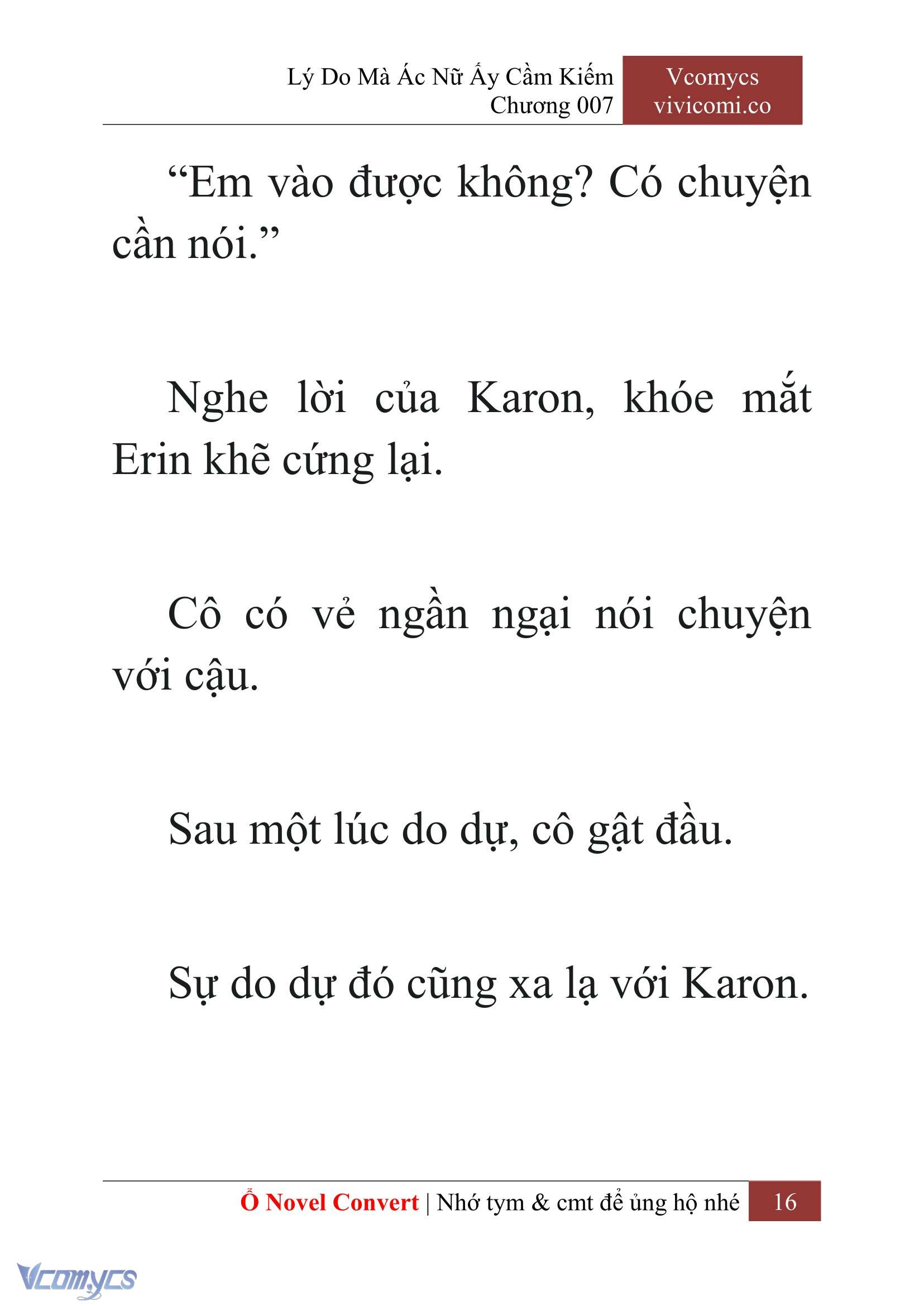 [Novel] Lý Do Mà Ác Nữ Ấy Cầm Kiếm Chapter 7 - Trang 18