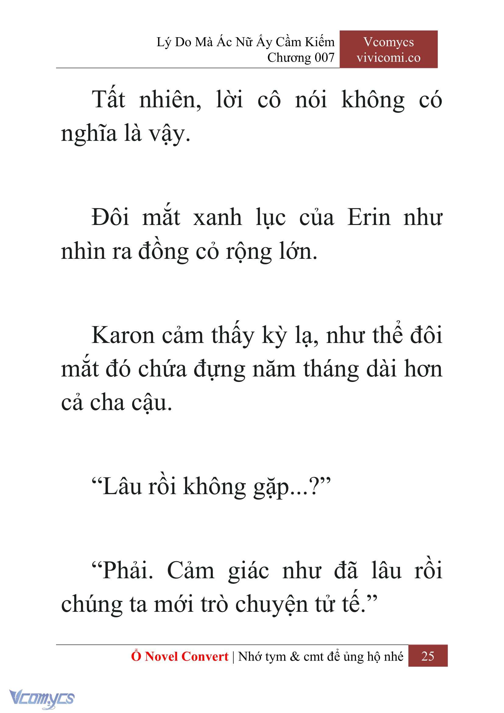 [Novel] Lý Do Mà Ác Nữ Ấy Cầm Kiếm Chapter 7 - Trang 27