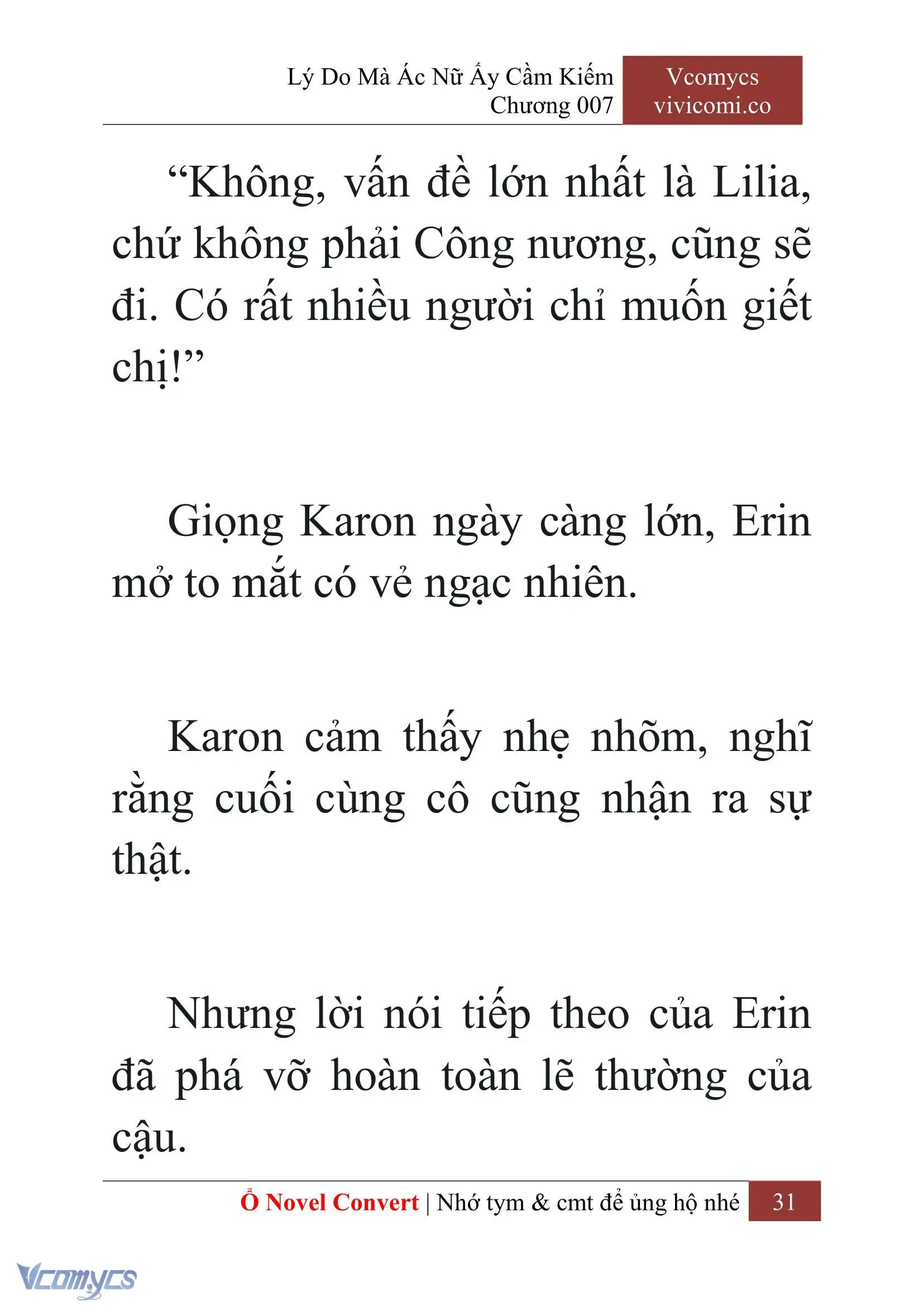 [Novel] Lý Do Mà Ác Nữ Ấy Cầm Kiếm Chapter 7 - Trang 33