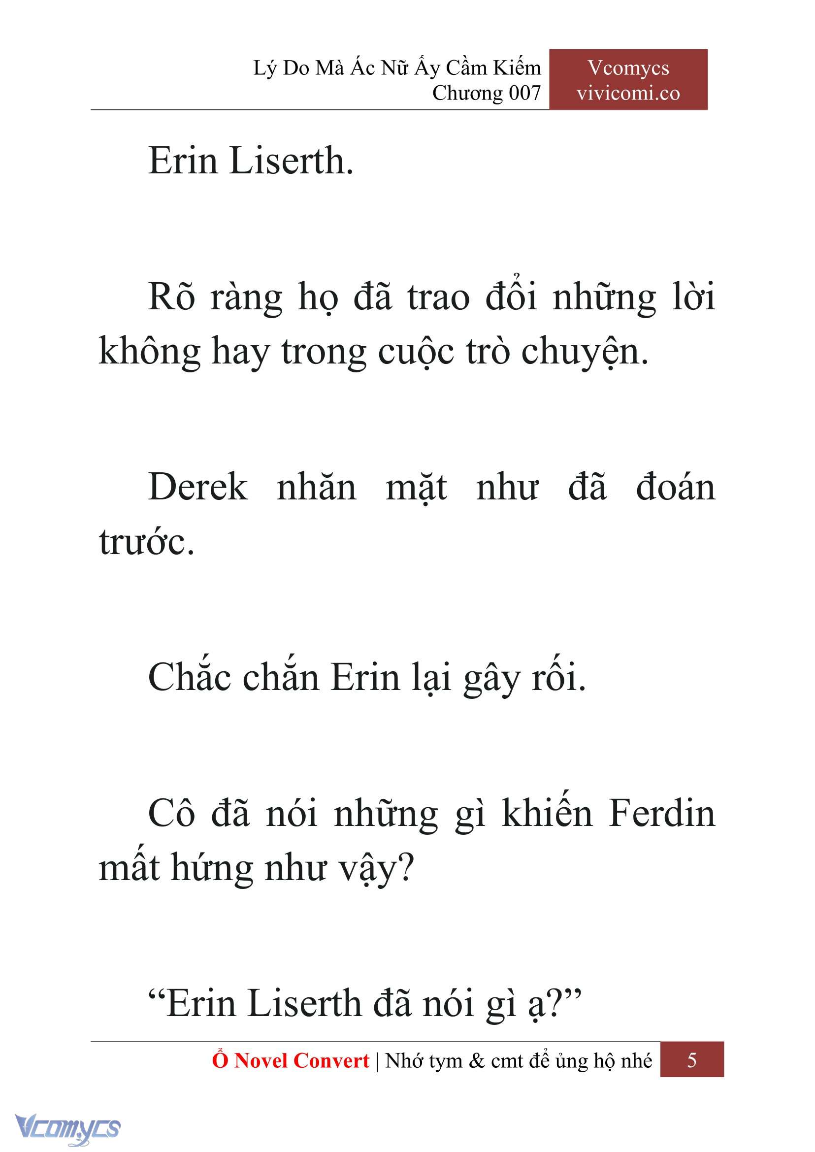 [Novel] Lý Do Mà Ác Nữ Ấy Cầm Kiếm Chapter 7 - Trang 7