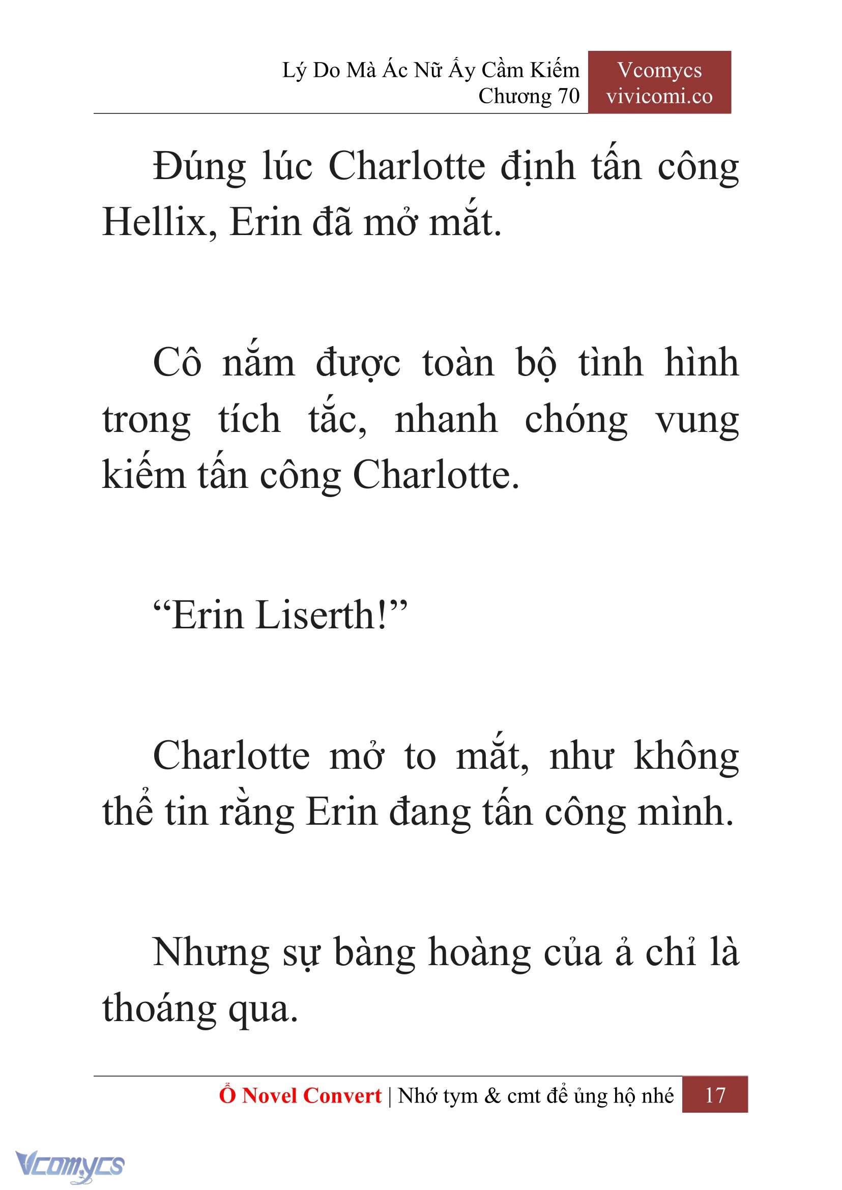 [Novel] Lý Do Mà Ác Nữ Ấy Cầm Kiếm Chapter 70 - Trang 20