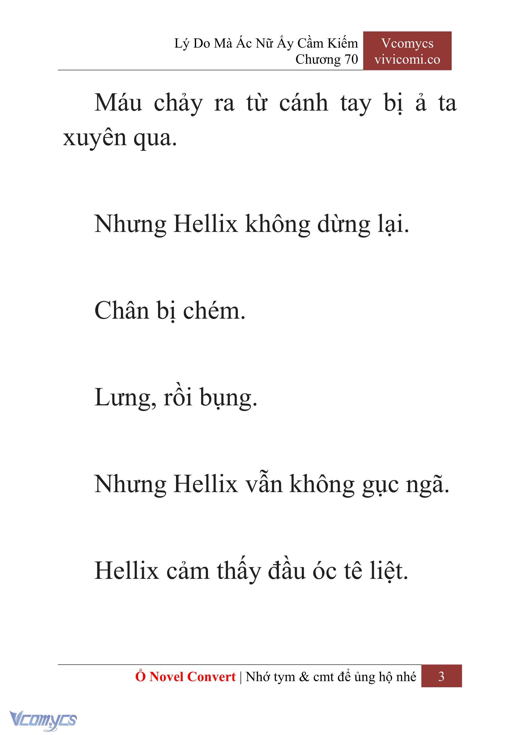 [Novel] Lý Do Mà Ác Nữ Ấy Cầm Kiếm Chapter 70 - Trang 6