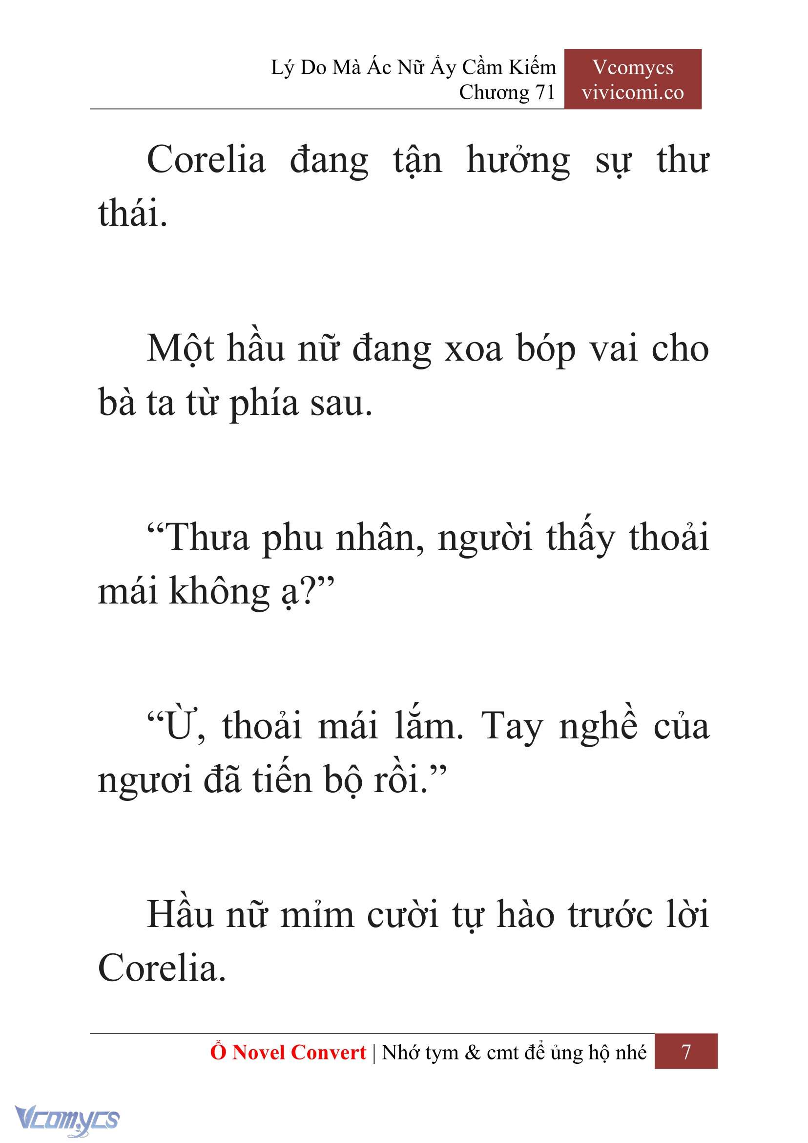 [Novel] Lý Do Mà Ác Nữ Ấy Cầm Kiếm Chapter 71 - Trang 10