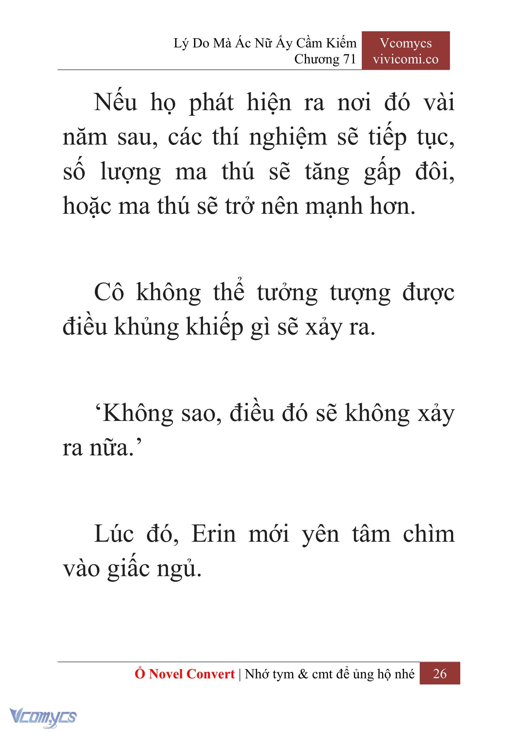 [Novel] Lý Do Mà Ác Nữ Ấy Cầm Kiếm Chapter 71 - Trang 29