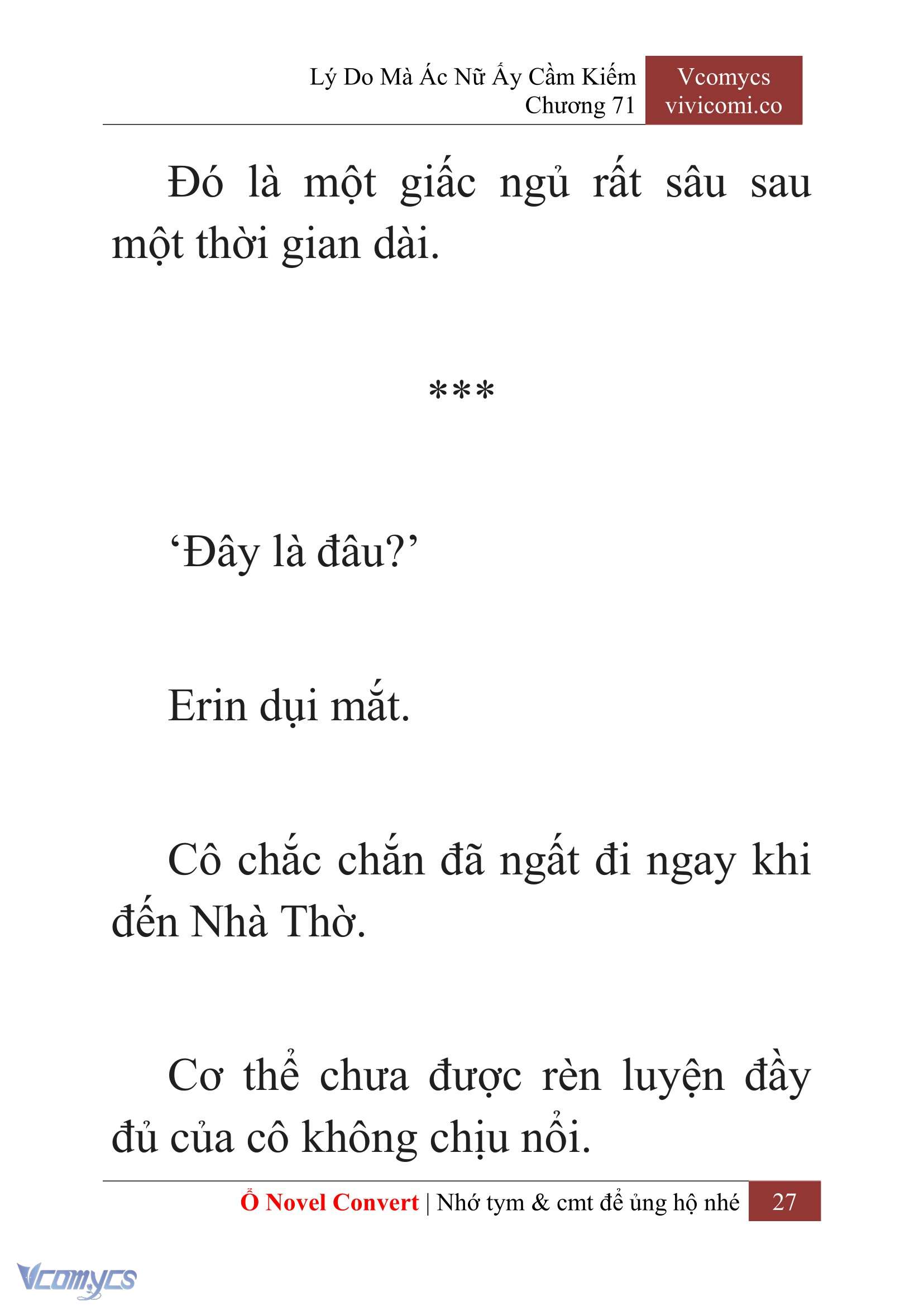 [Novel] Lý Do Mà Ác Nữ Ấy Cầm Kiếm Chapter 71 - Trang 30