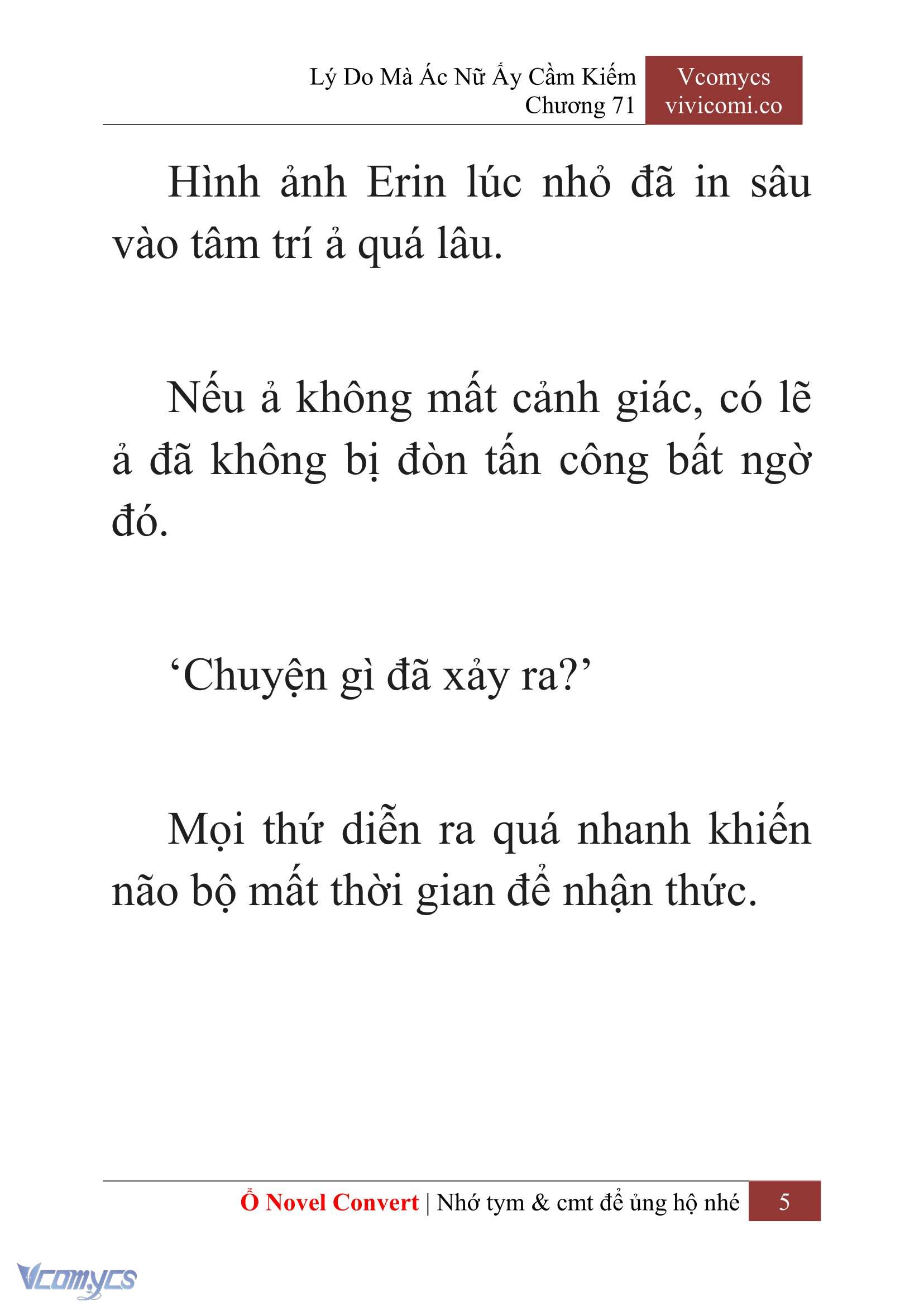 [Novel] Lý Do Mà Ác Nữ Ấy Cầm Kiếm Chapter 71 - Trang 8