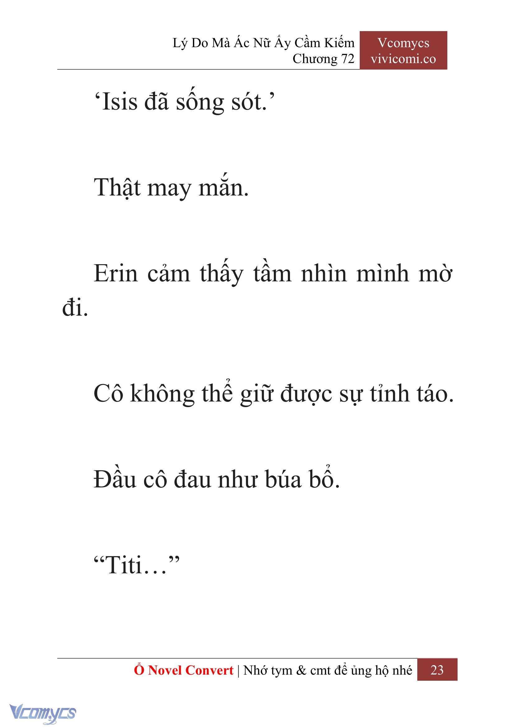 [Novel] Lý Do Mà Ác Nữ Ấy Cầm Kiếm Chapter 72 - Trang 25
