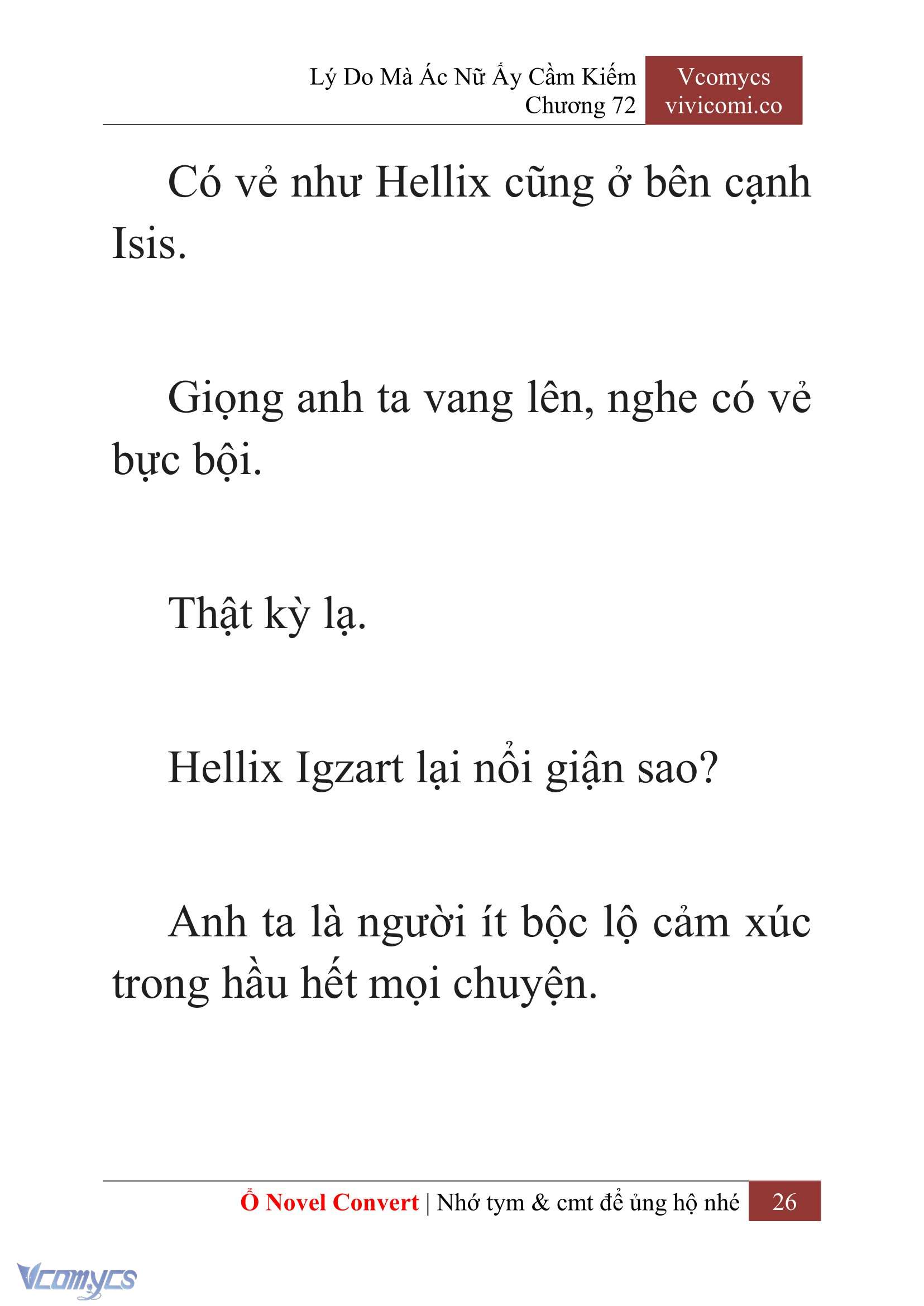 [Novel] Lý Do Mà Ác Nữ Ấy Cầm Kiếm Chapter 72 - Trang 28