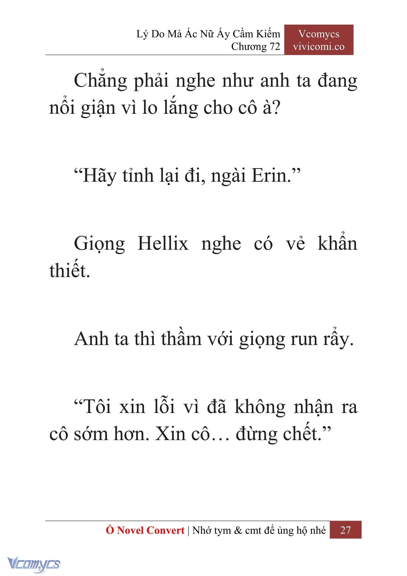 [Novel] Lý Do Mà Ác Nữ Ấy Cầm Kiếm Chapter 72 - Trang 29