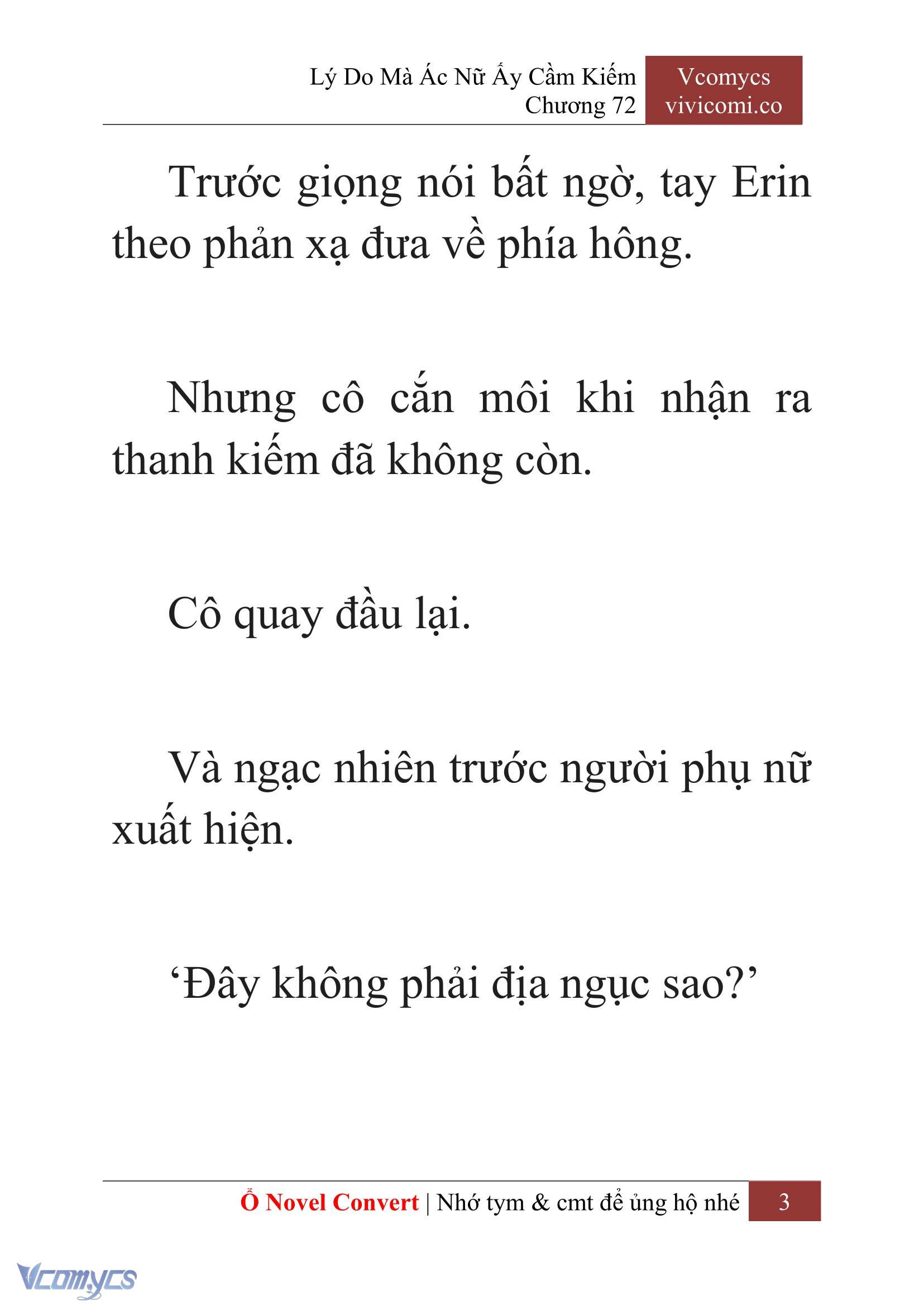 [Novel] Lý Do Mà Ác Nữ Ấy Cầm Kiếm Chapter 72 - Trang 6