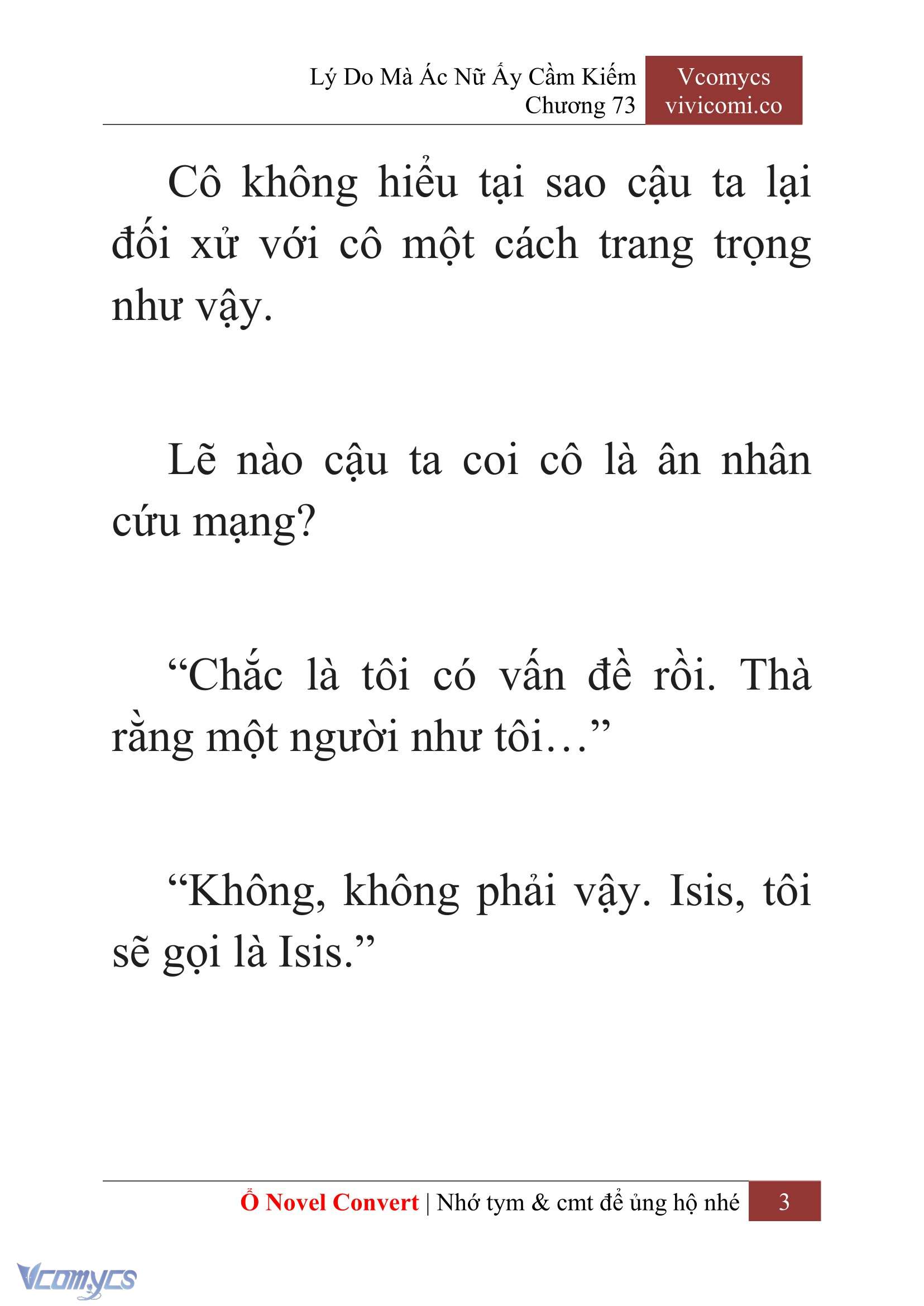 [Novel] Lý Do Mà Ác Nữ Ấy Cầm Kiếm Chapter 73 - Trang 6