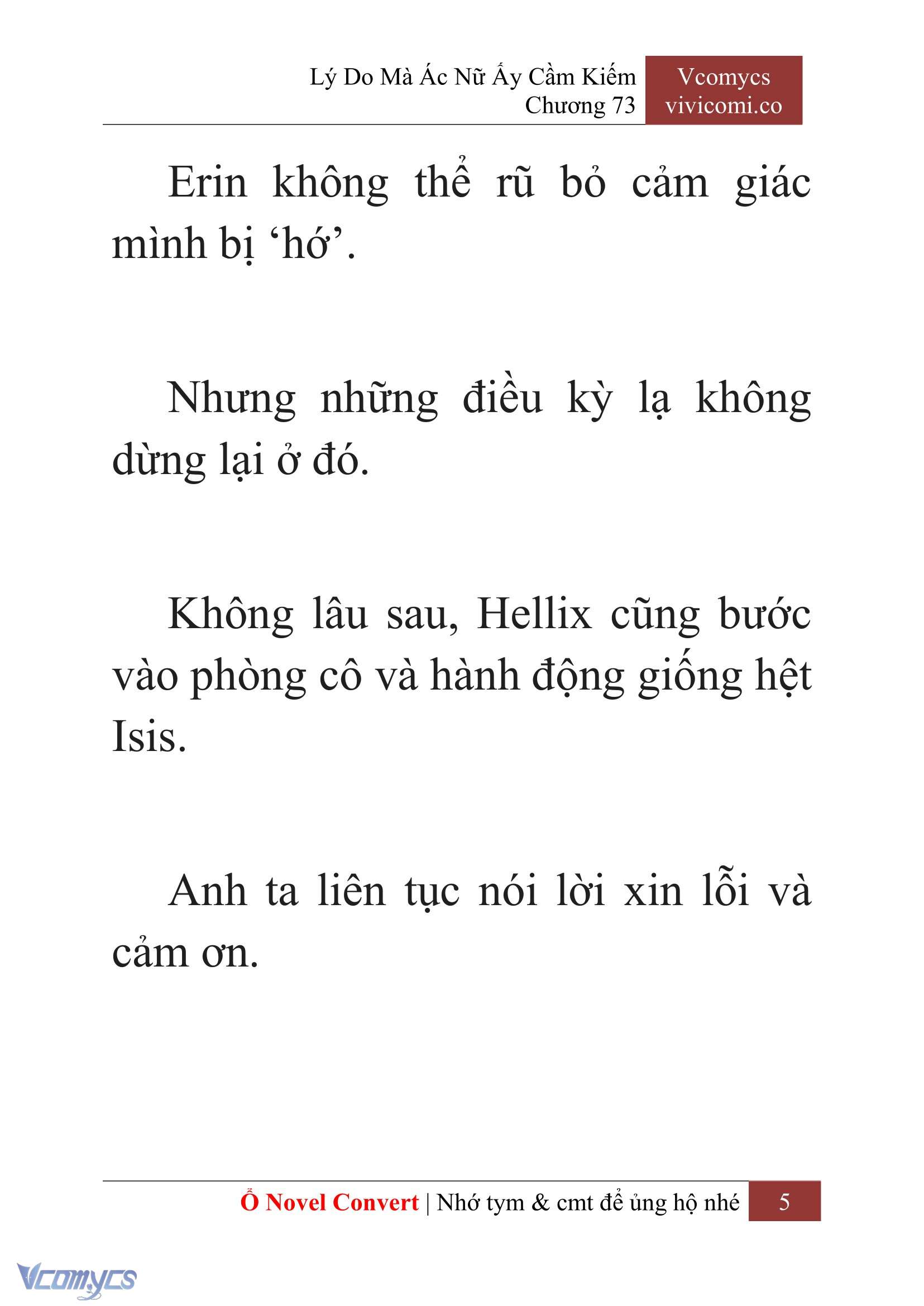 [Novel] Lý Do Mà Ác Nữ Ấy Cầm Kiếm Chapter 73 - Trang 8