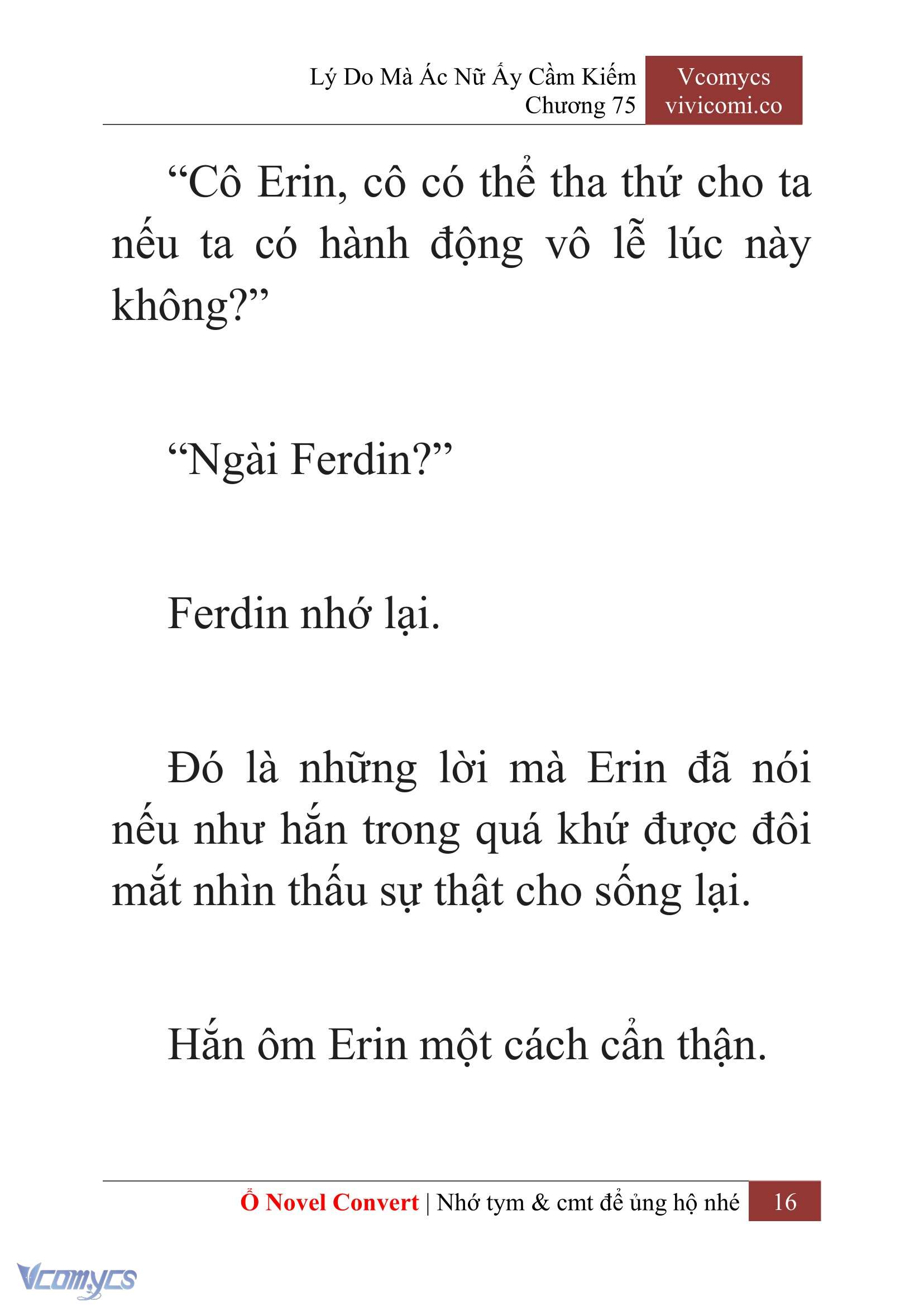 [Novel] Lý Do Mà Ác Nữ Ấy Cầm Kiếm Chapter 75 - Trang 19