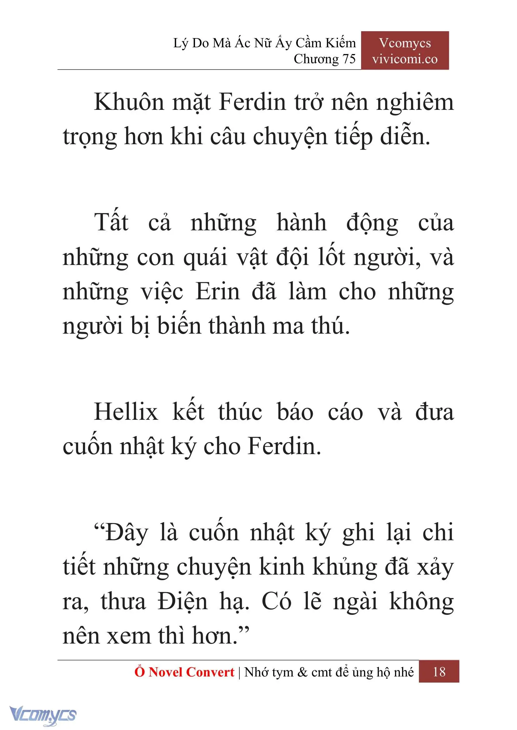 [Novel] Lý Do Mà Ác Nữ Ấy Cầm Kiếm Chapter 75 - Trang 21