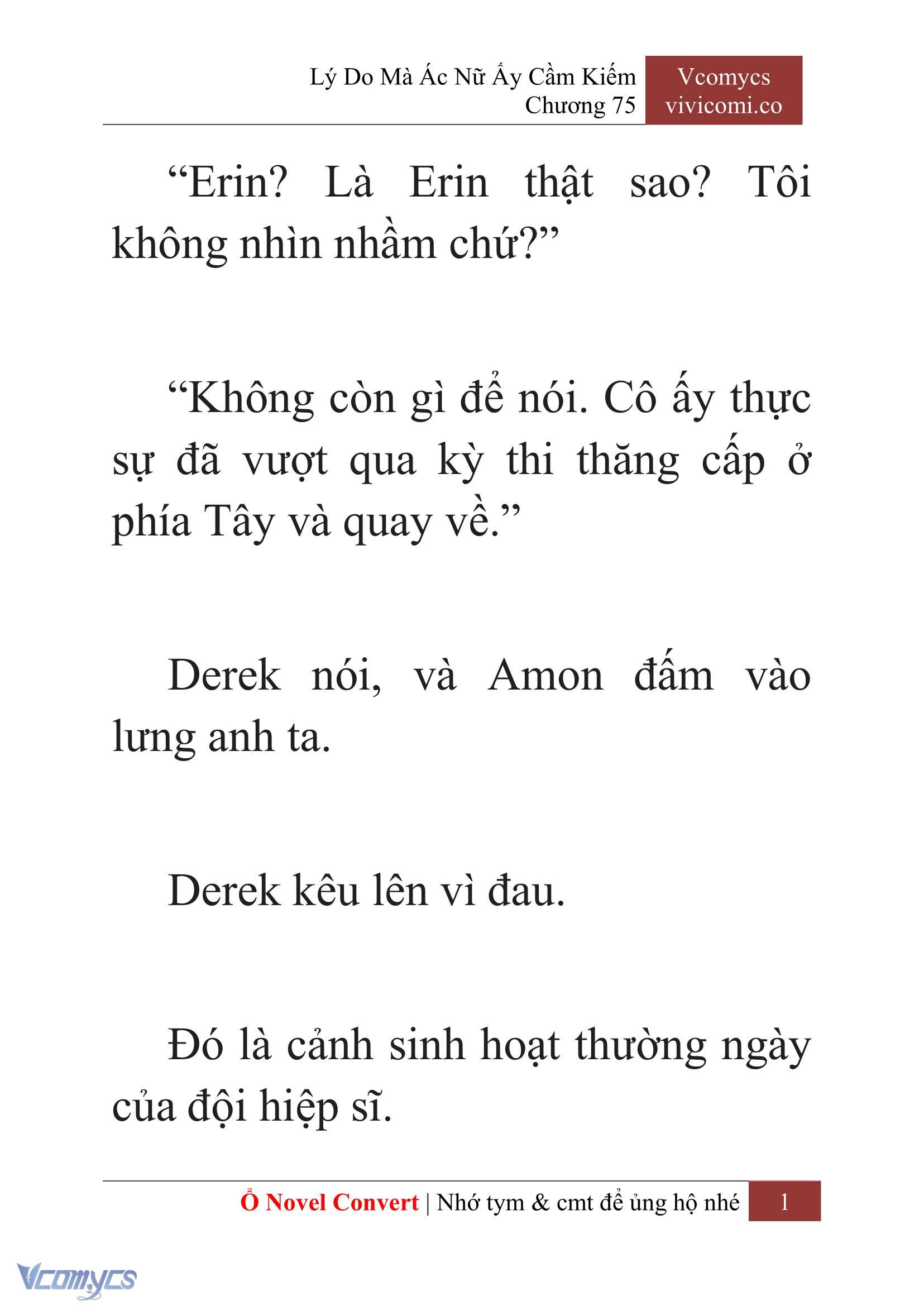 [Novel] Lý Do Mà Ác Nữ Ấy Cầm Kiếm Chapter 75 - Trang 4