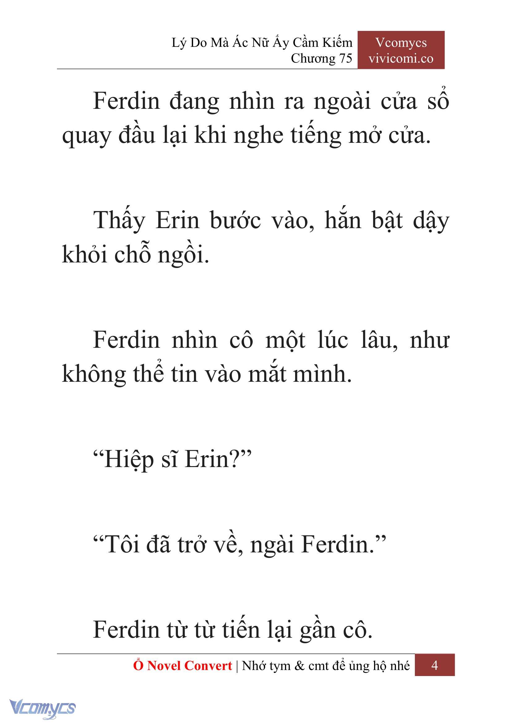 [Novel] Lý Do Mà Ác Nữ Ấy Cầm Kiếm Chapter 75 - Trang 7
